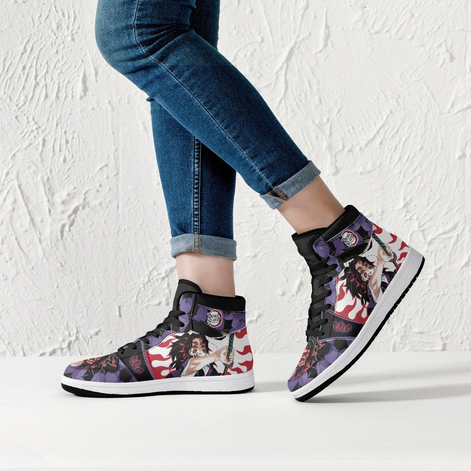 Kokushibo Demon Slayer Mid 1 Basketball Shoes