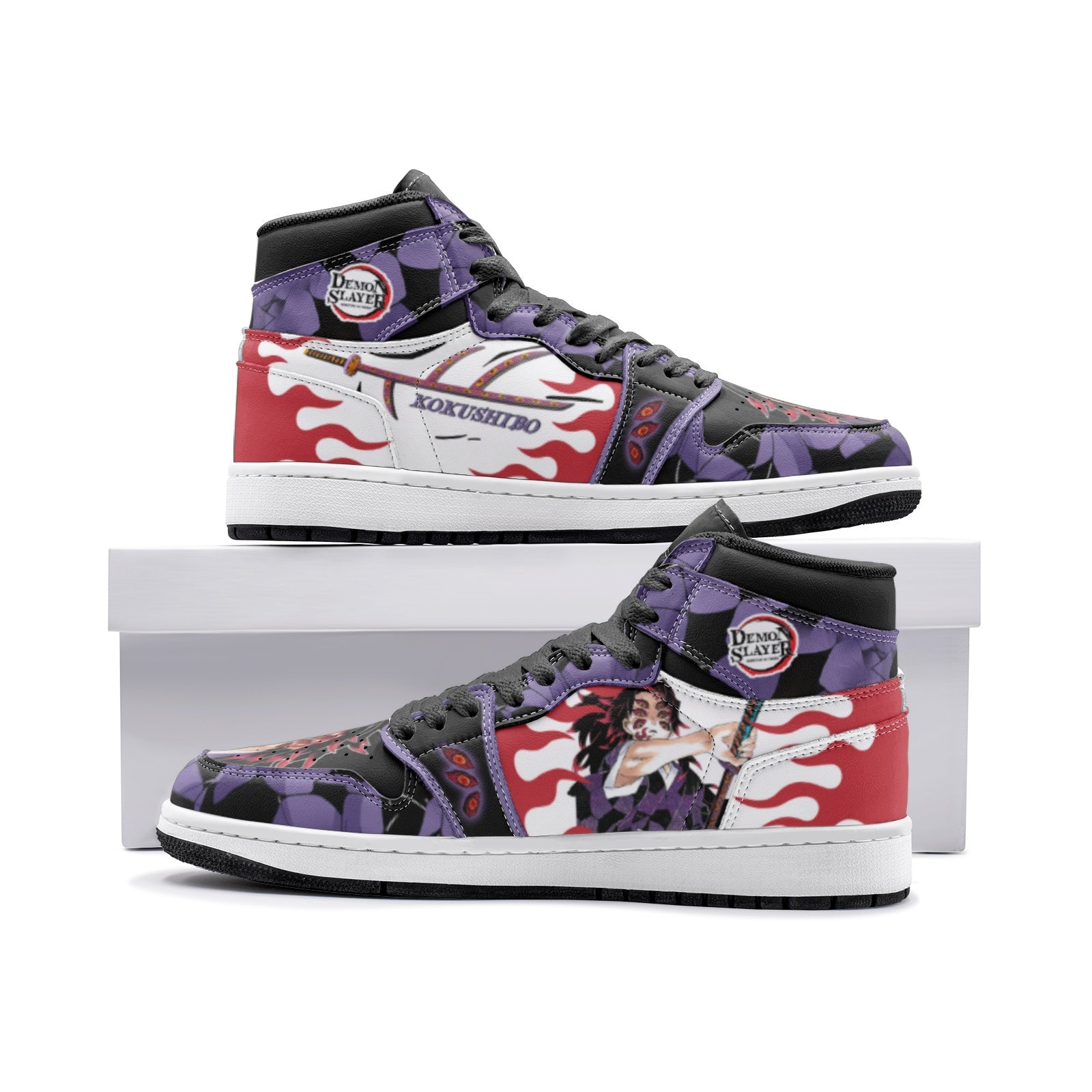 Kokushibo Demon Slayer V2 Mid 1 Basketball Shoes