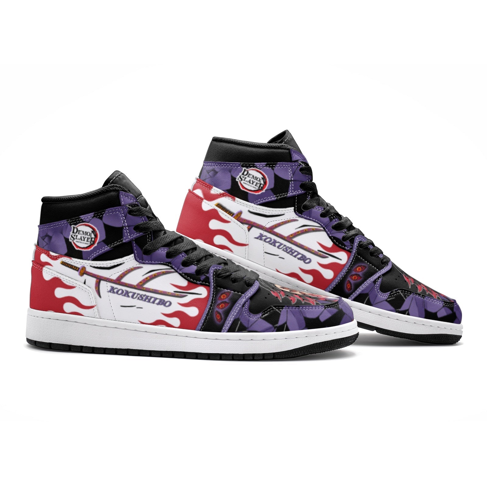 Kokushibo Demon Slayer V2 Mid 1 Basketball Shoes