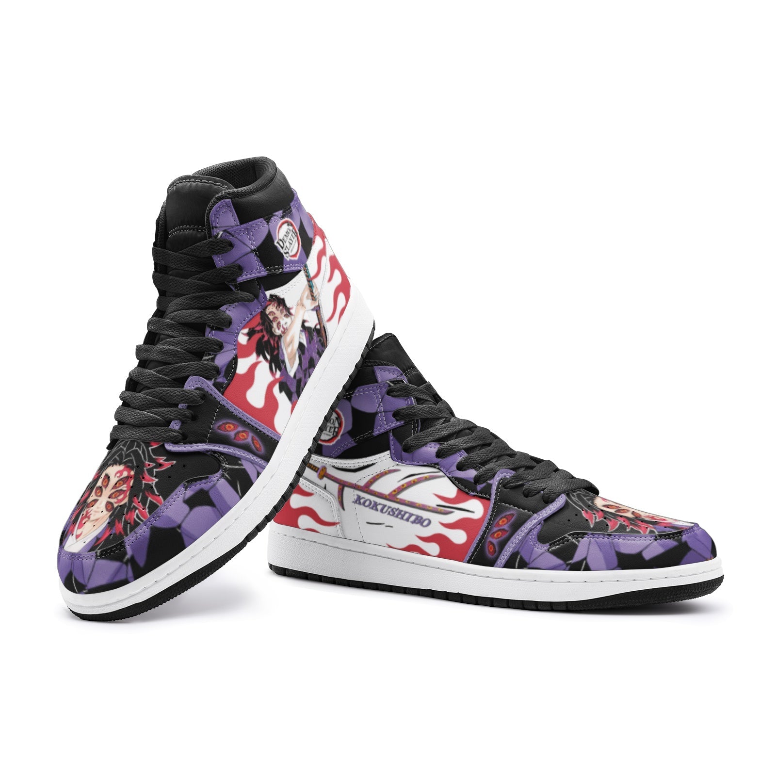 Kokushibo Demon Slayer V2 Mid 1 Basketball Shoes