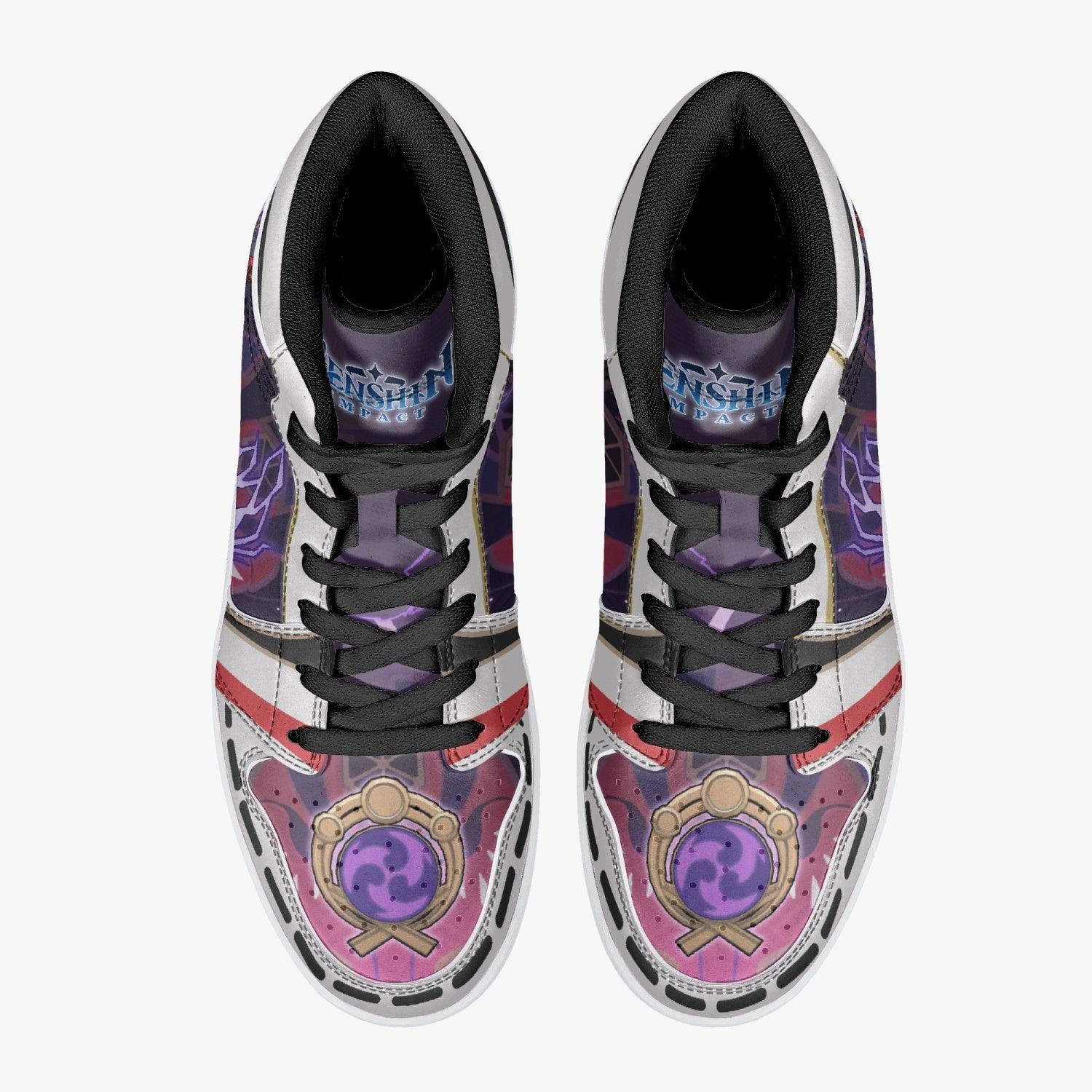 Kujou Sara Genshin Impact Mid 1 Basketball Shoes