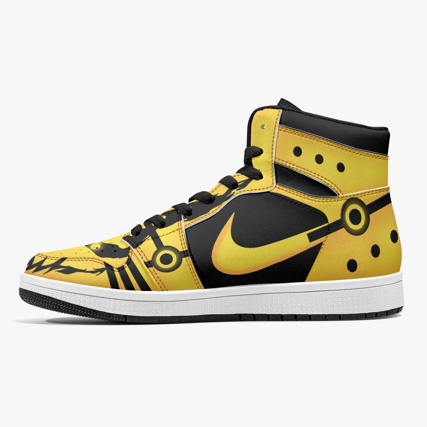Kurama and Susano Naruto Mid 1 Basketball Shoes
