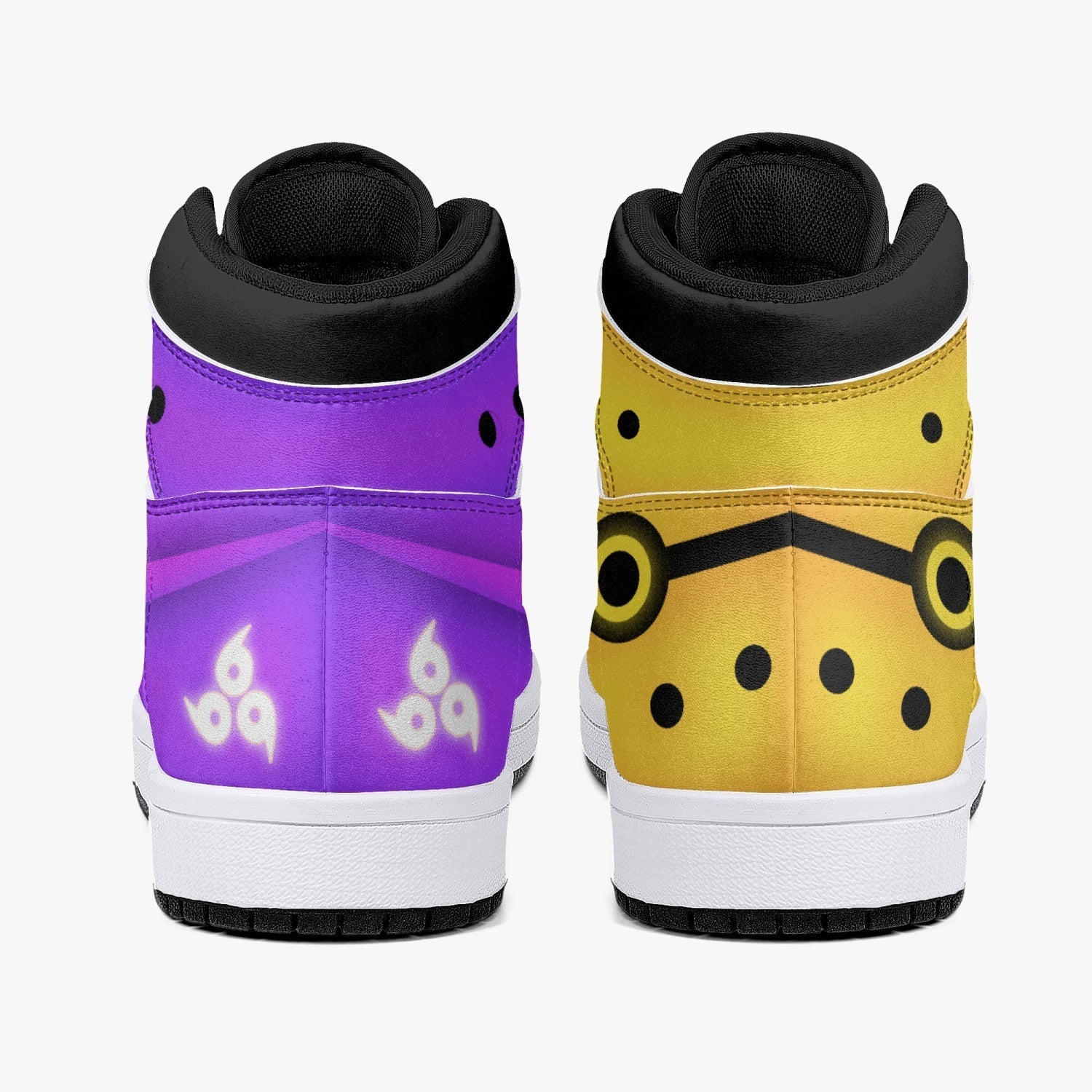 Kurama and Susano Naruto Mid 1 Basketball Shoes