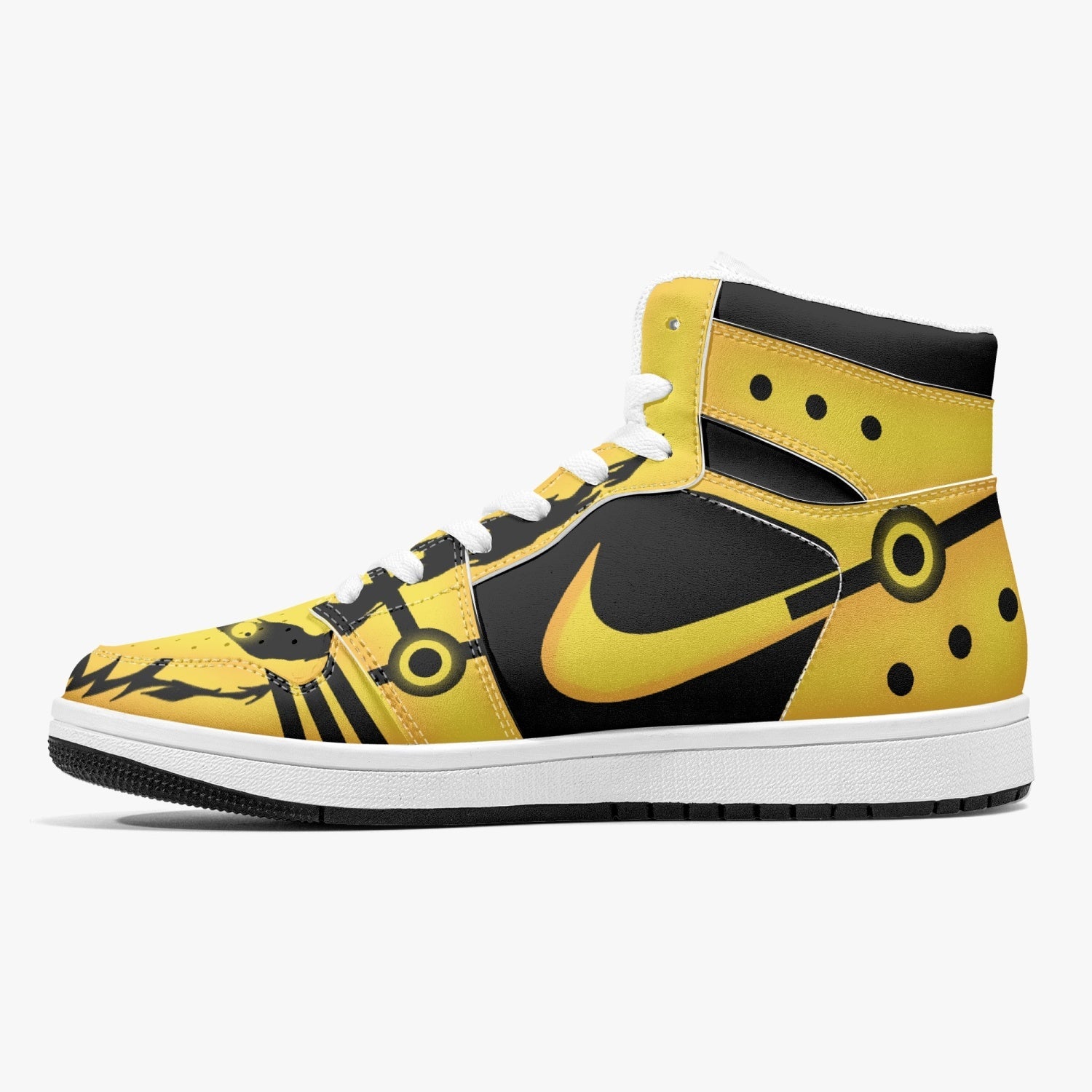 Kurama and Susano Naruto Mid 1 Basketball Shoes