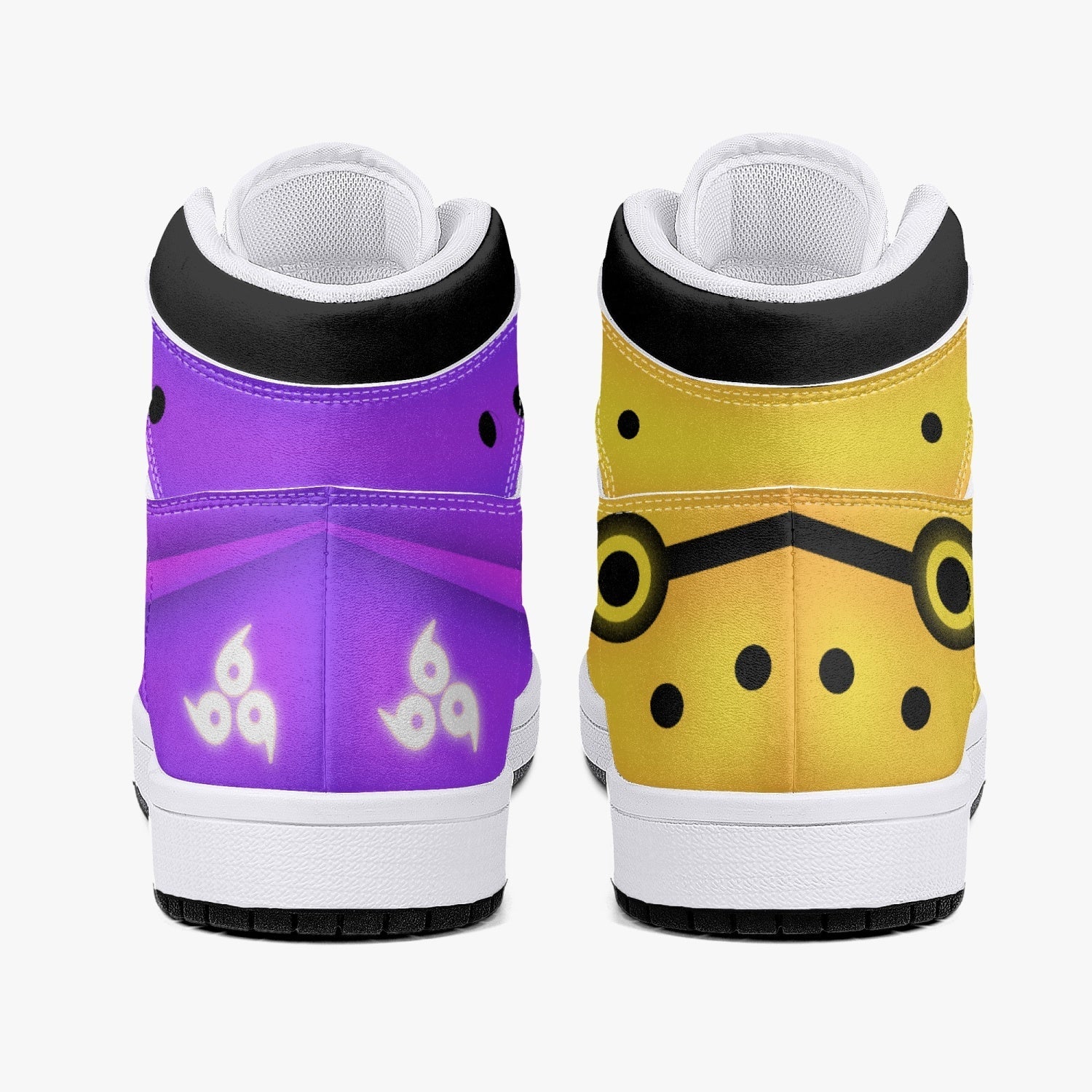 Kurama and Susano Naruto Mid 1 Basketball Shoes