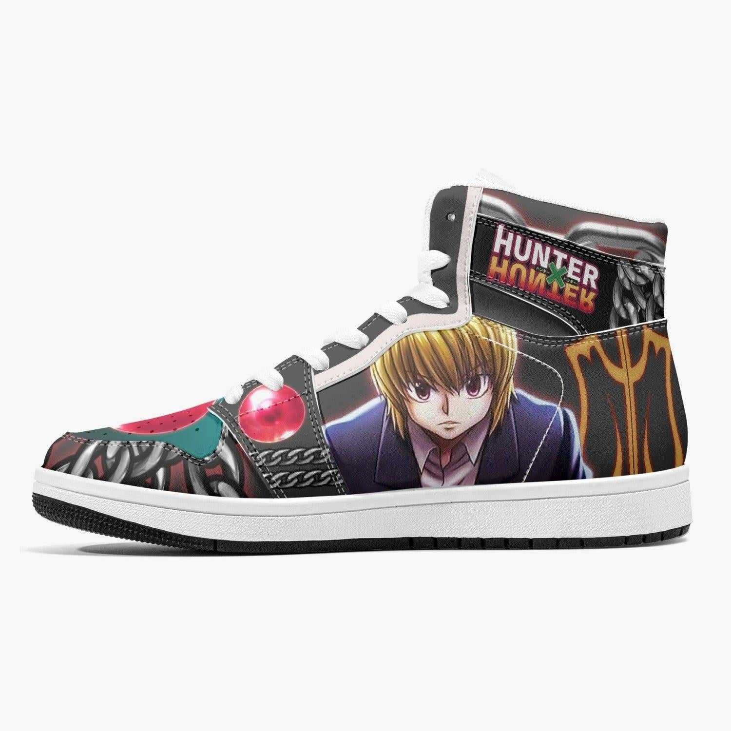 Kurapika Black Suit Hunter X Hunter Mid 1 Basketball Shoes