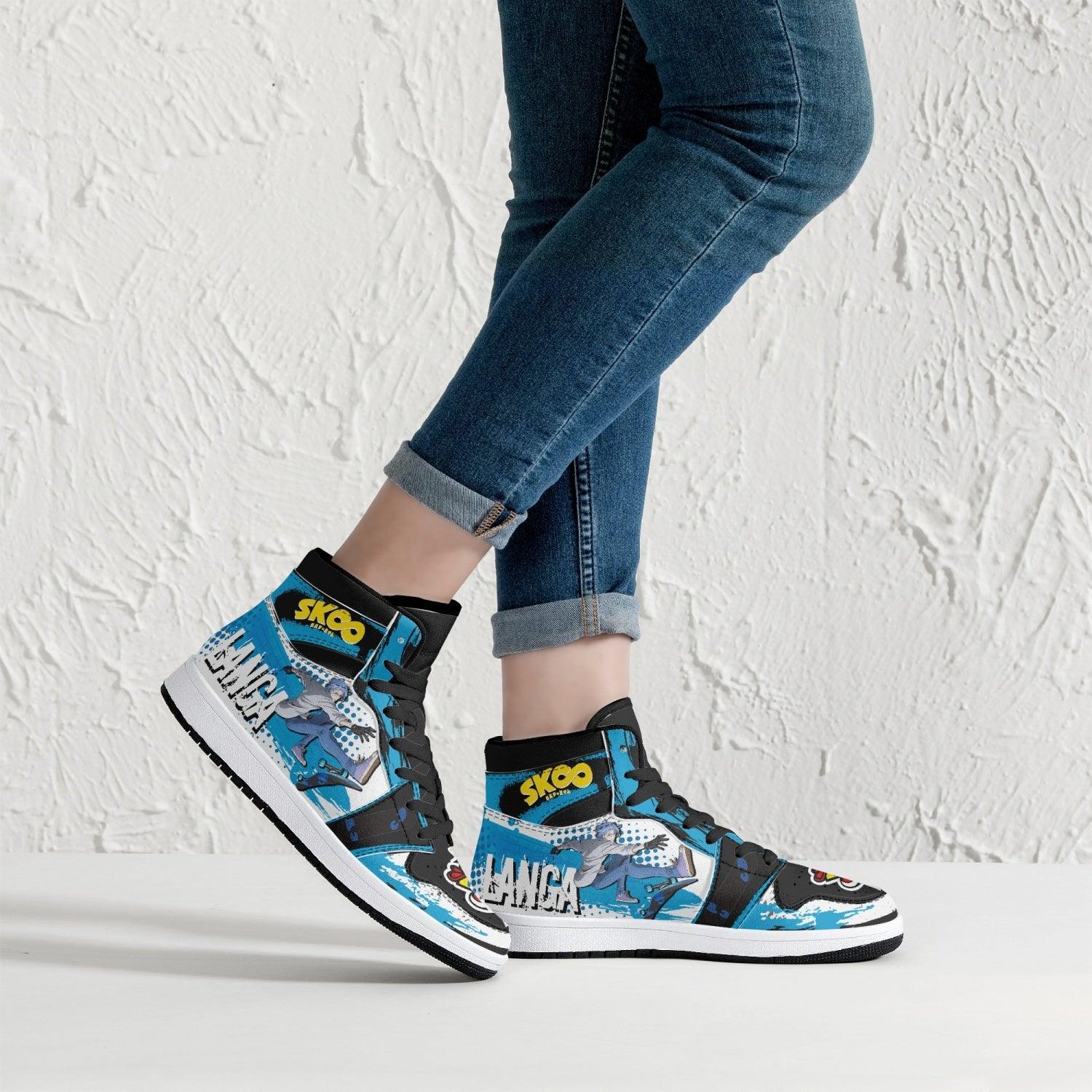 Langa Snow SK8 the Infinity Mid 1 Basketball Shoes