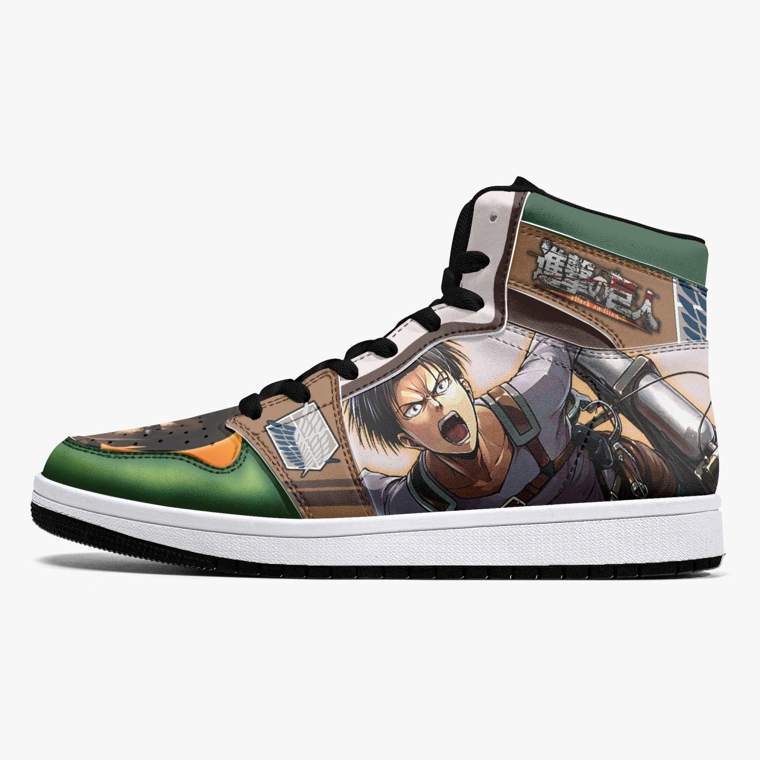 Levi Ackerman Attack on Titan Mid 1 Basketball Shoes