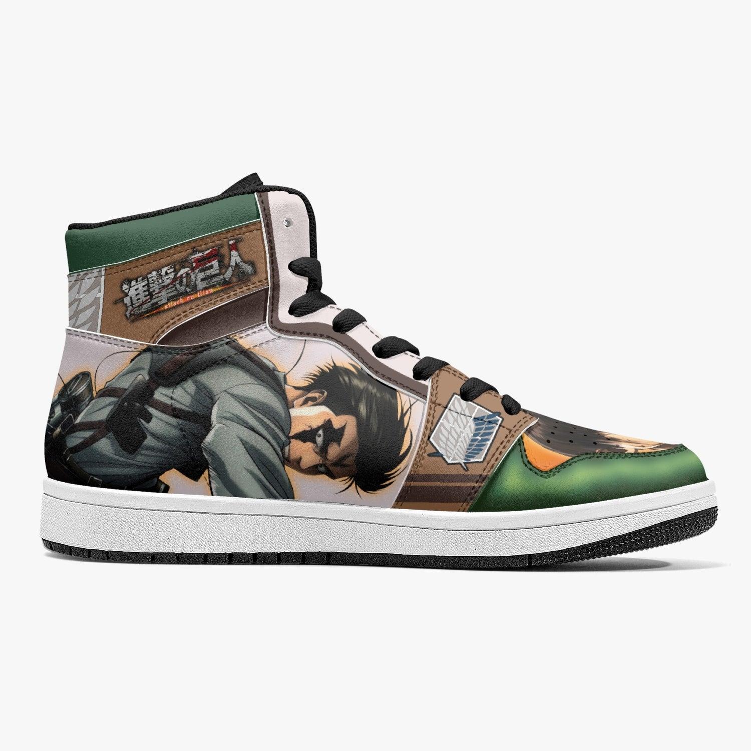 Levi Ackerman Attack on Titan Mid 1 Basketball Shoes