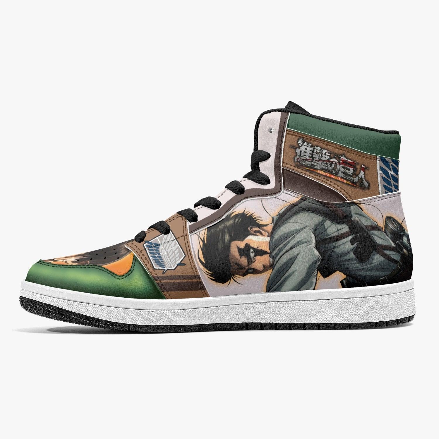 Levi Ackerman Attack on Titan Mid 1 Basketball Shoes