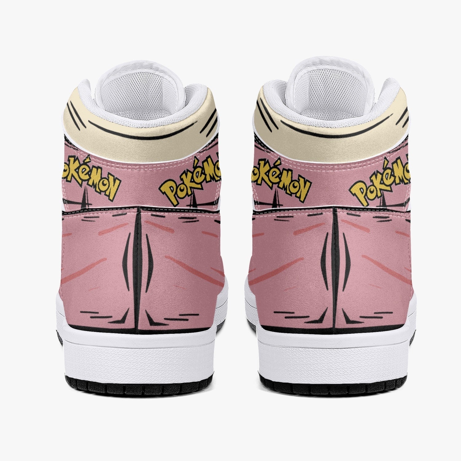 Lickitung Pokemon Mid 1 Basketball Shoes
