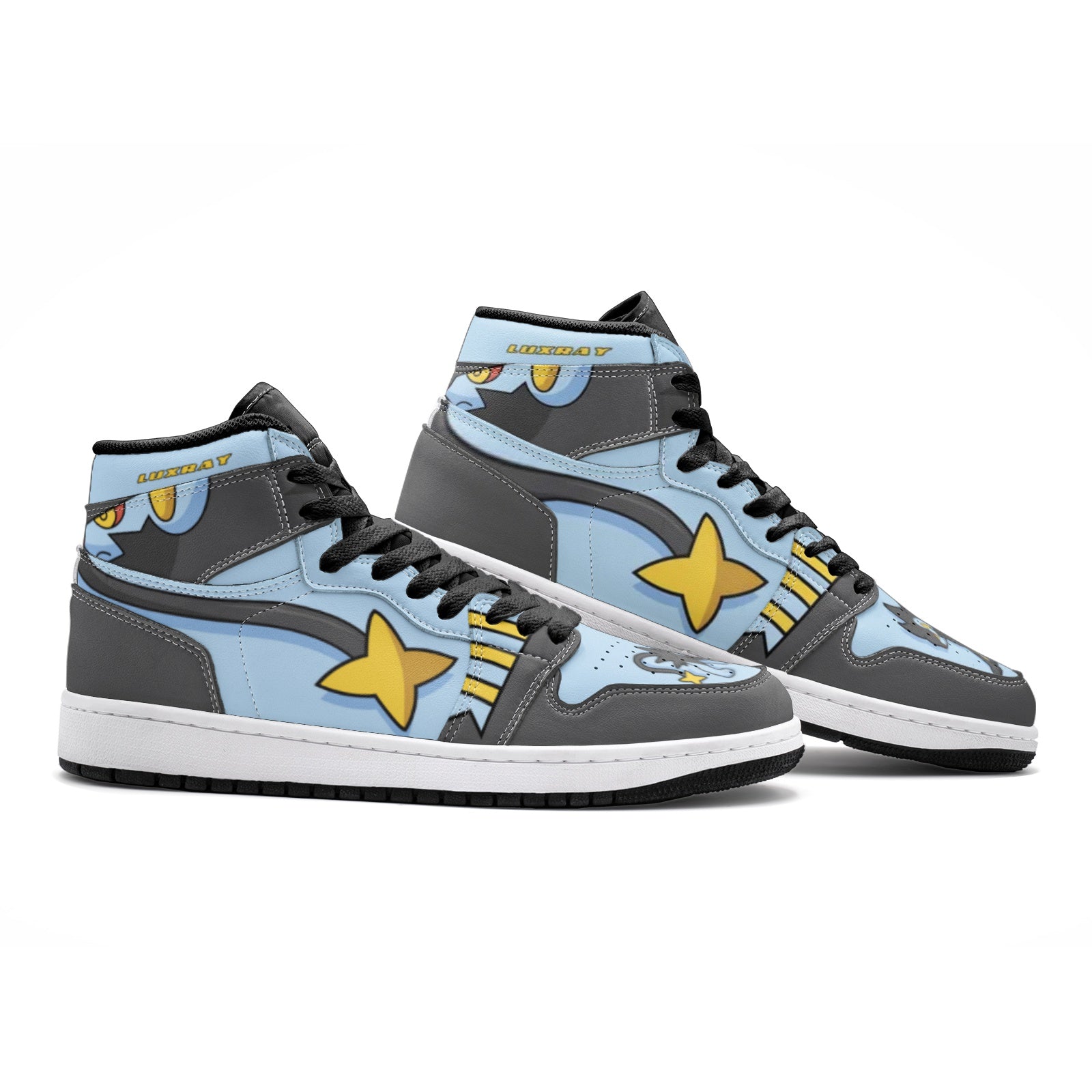 Luxray Pokemon V2 Mid 1 Basketball Shoes