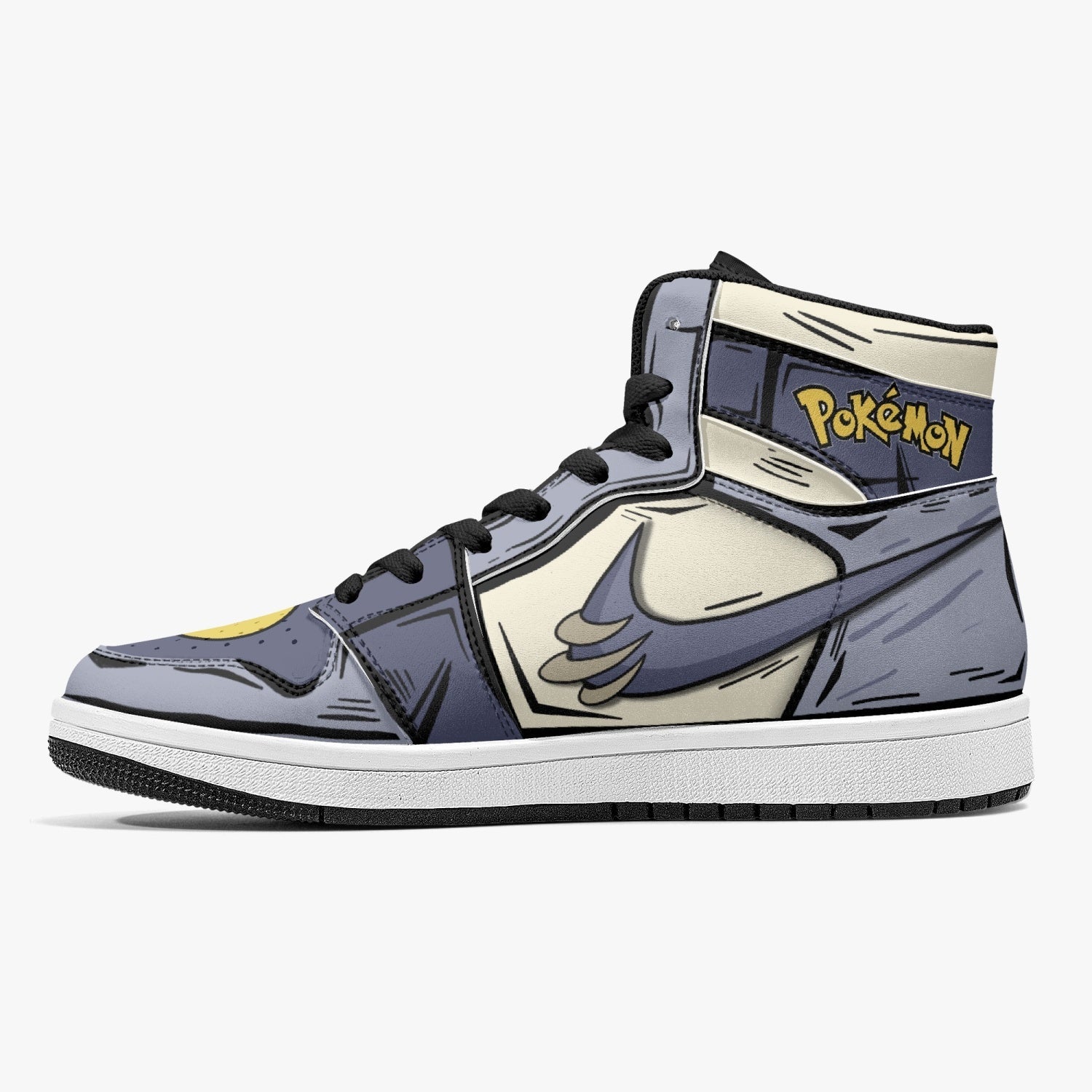 Machamp Pokemon Mid 1 Basketball Shoes