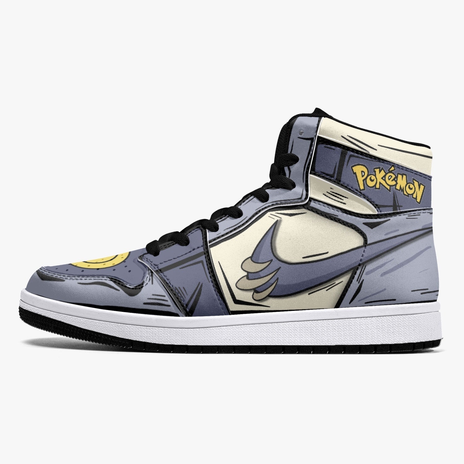 Machamp Pokemon Mid 1 Basketball Shoes