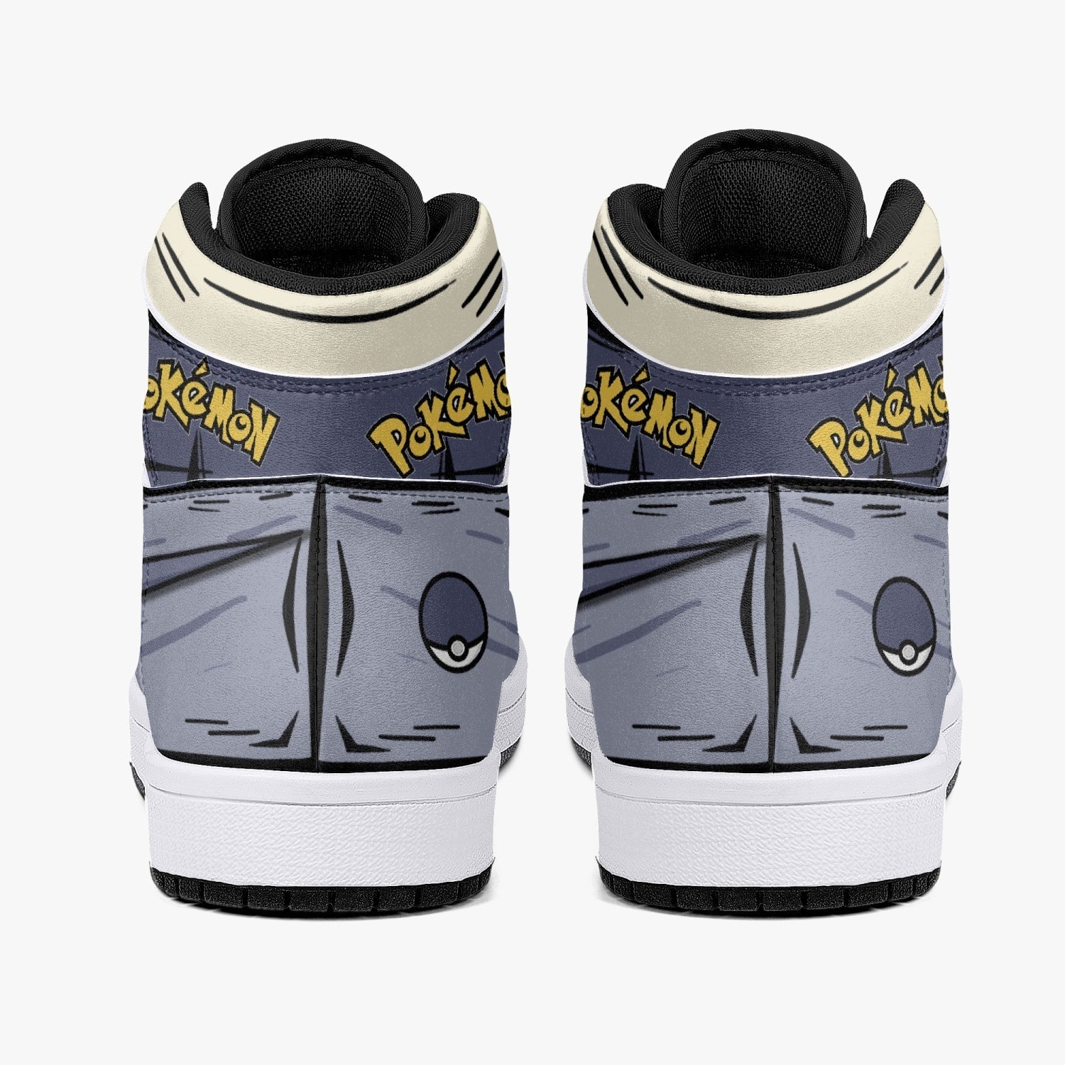 Machamp Pokemon Mid 1 Basketball Shoes
