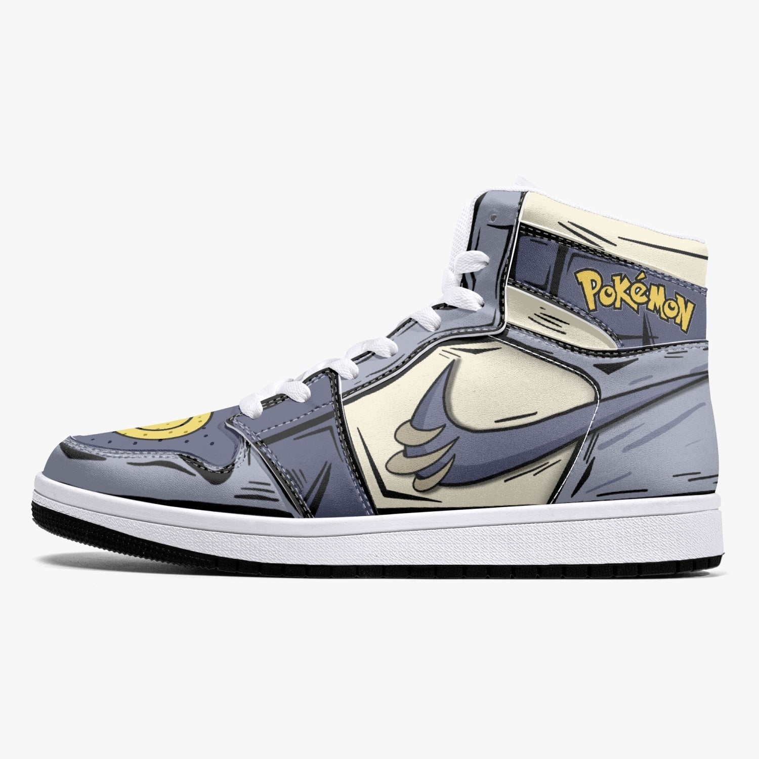 Machamp Pokemon Mid 1 Basketball Shoes
