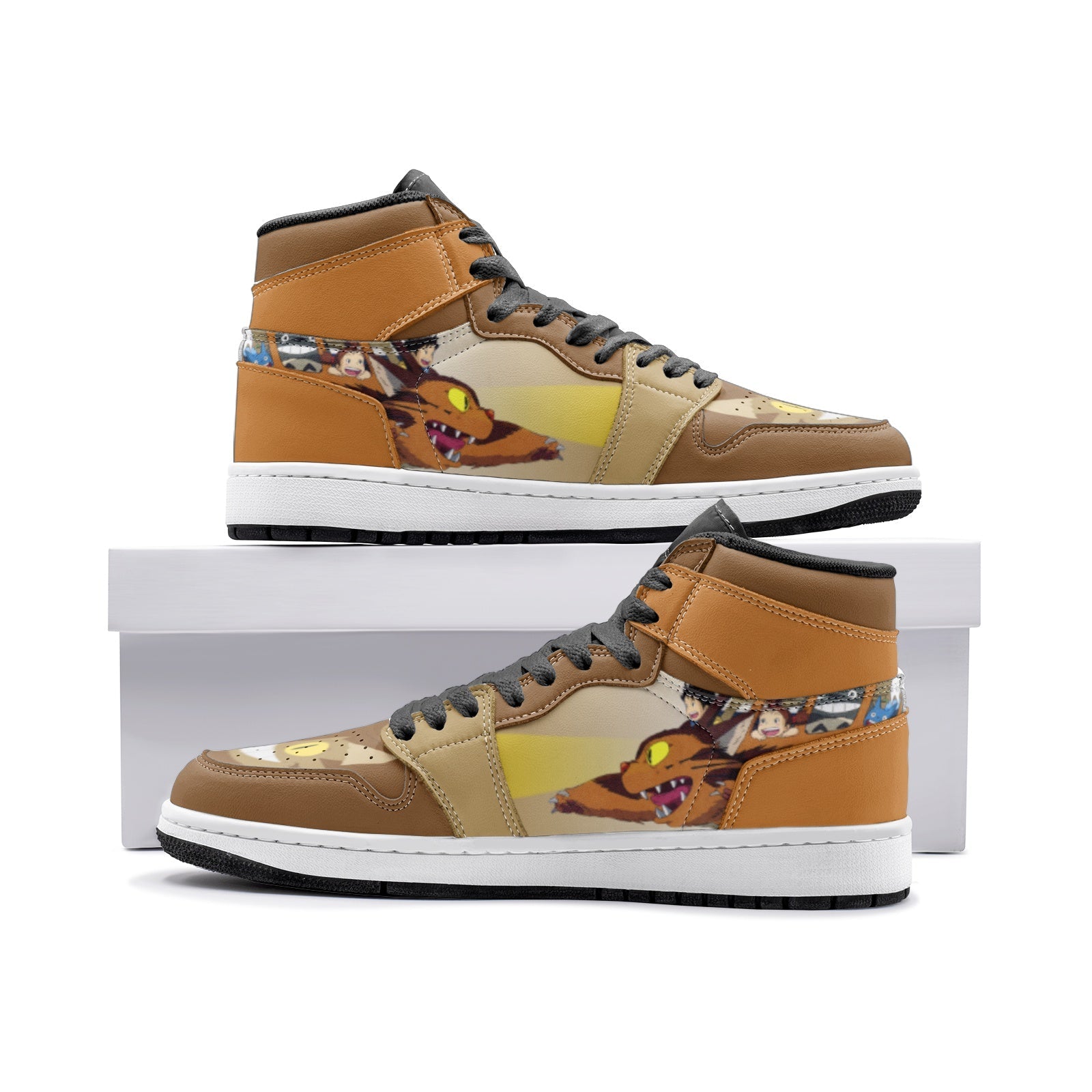 Magic Cat Bus My Neighbor Totoro Mid 1 Basketball Shoes