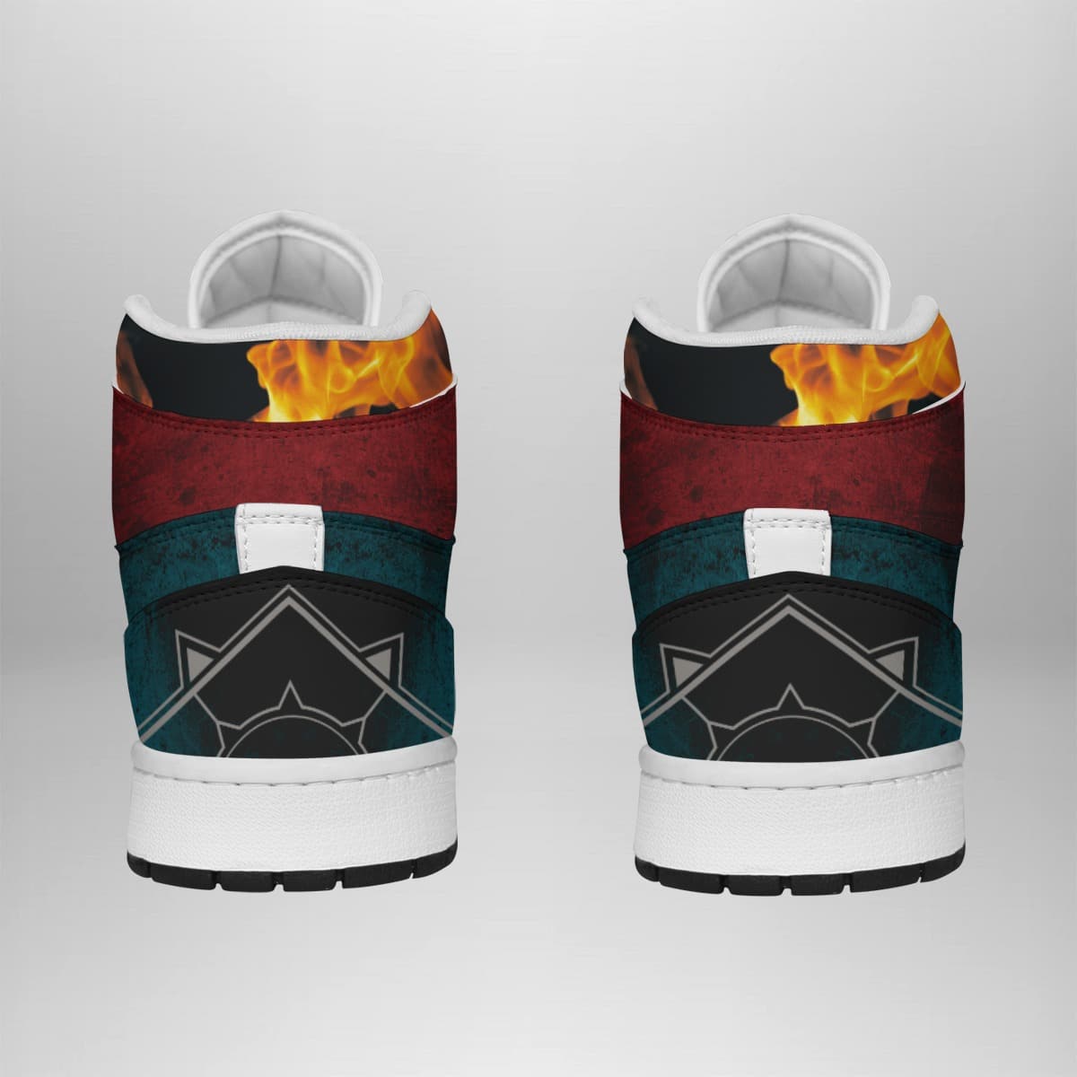Magic Realms Shonen Mid 1 Basketball Shoes for Magic the Gathering Fans