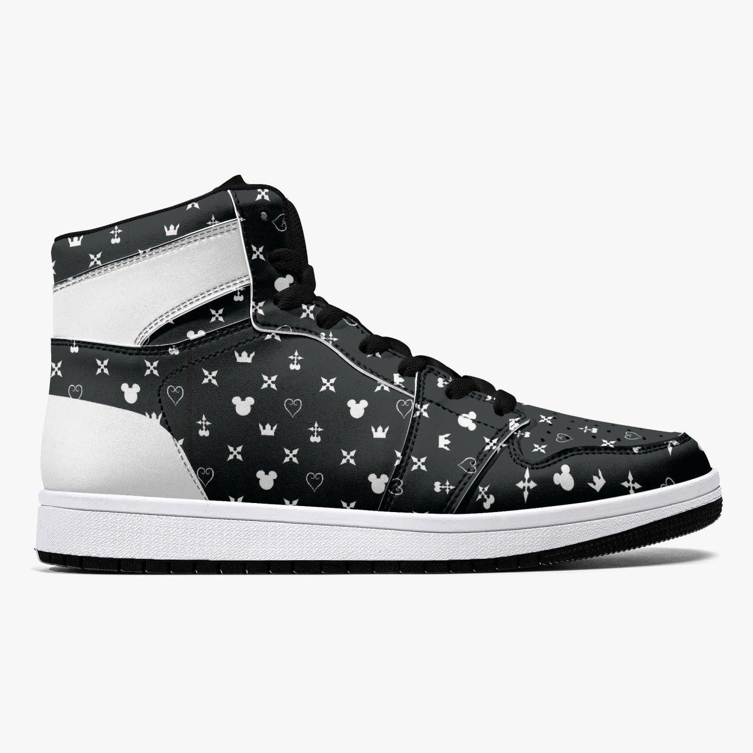 Magical Pattern Kingdom Hearts Mid 1 Basketball Shoes 1