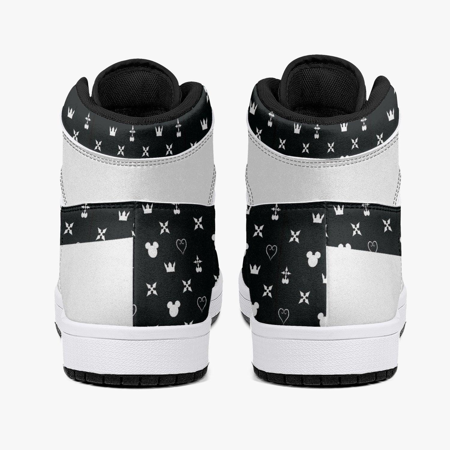 Magical Pattern Kingdom Hearts Mid 1 Basketball Shoes 1