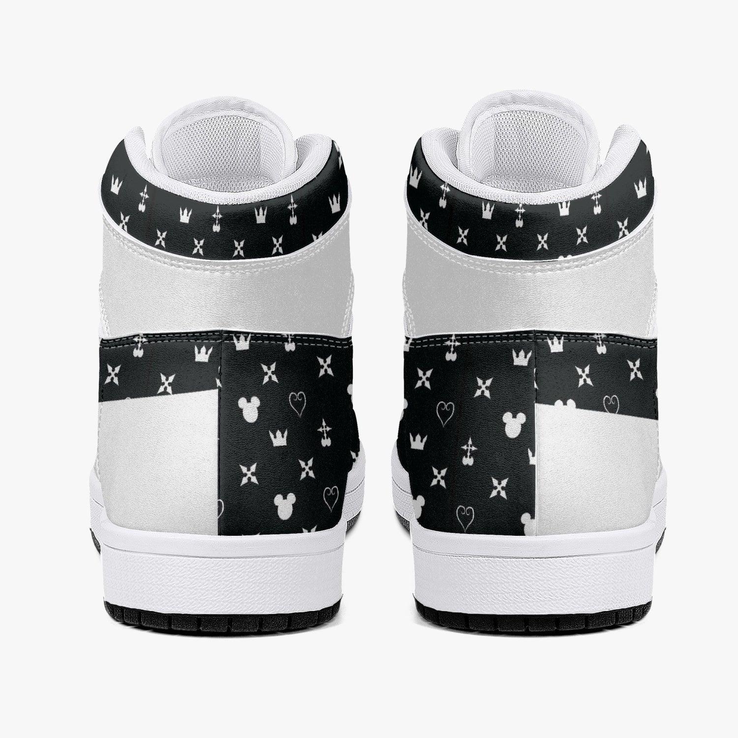Magical Pattern Kingdom Hearts Mid 1 Basketball Shoes 1