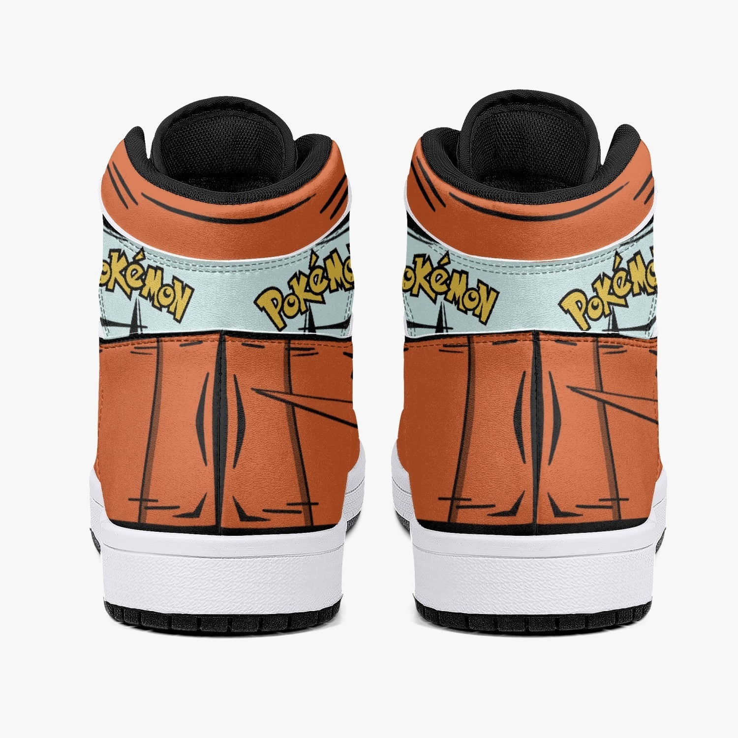 Magikarp Pokemon Mid 1 Basketball Shoes