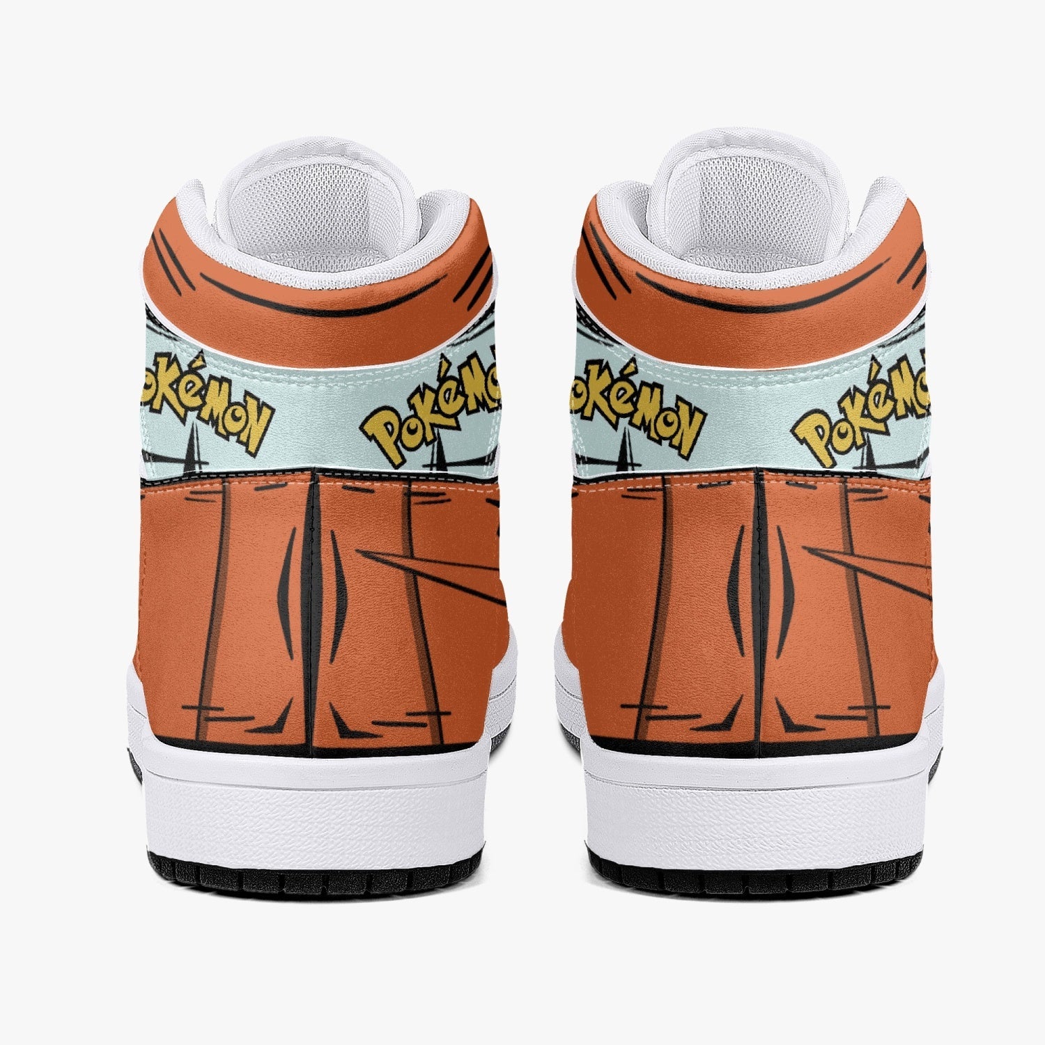 Magikarp Pokemon Mid 1 Basketball Shoes