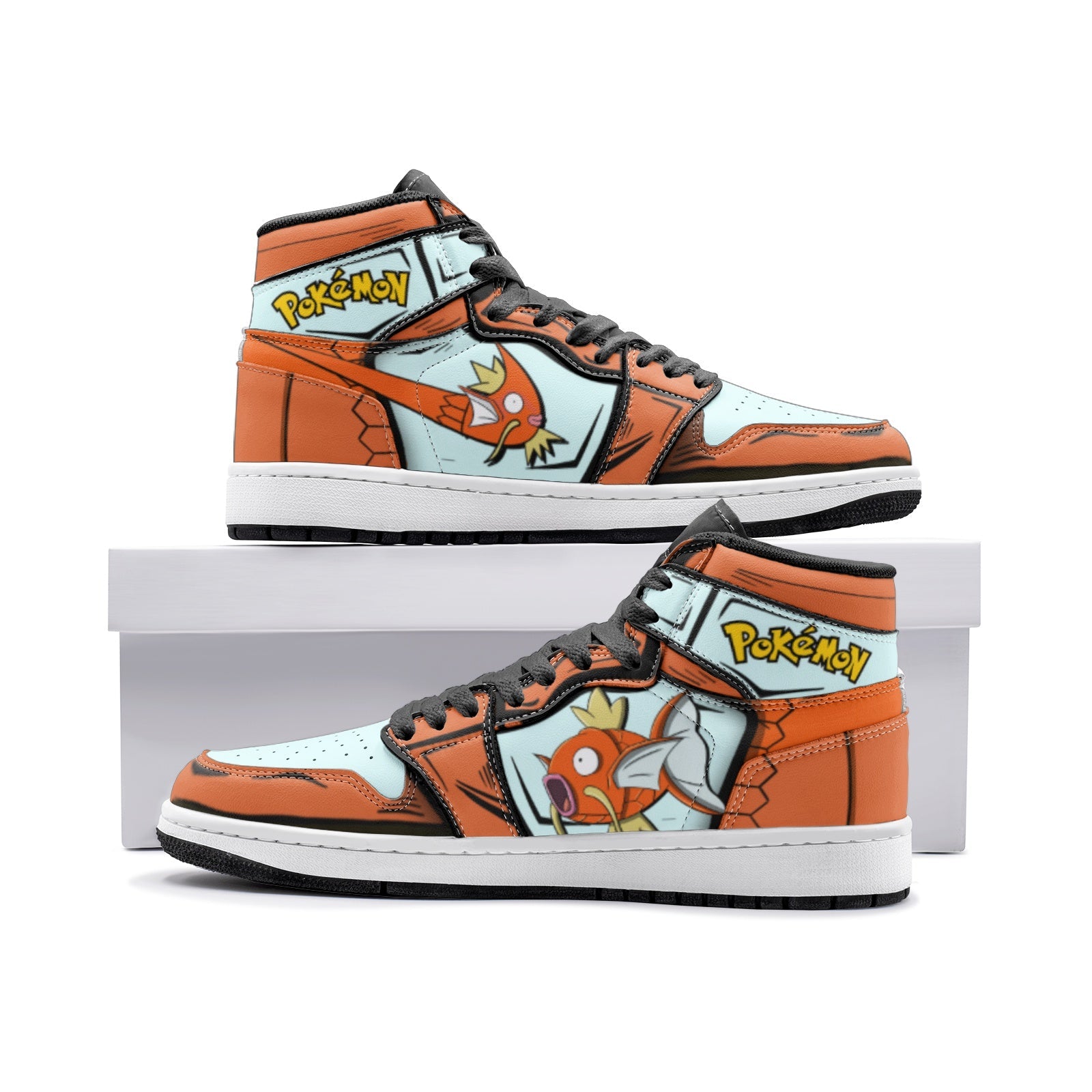 Magikarp Pokemon V2 Mid 1 Basketball Shoes