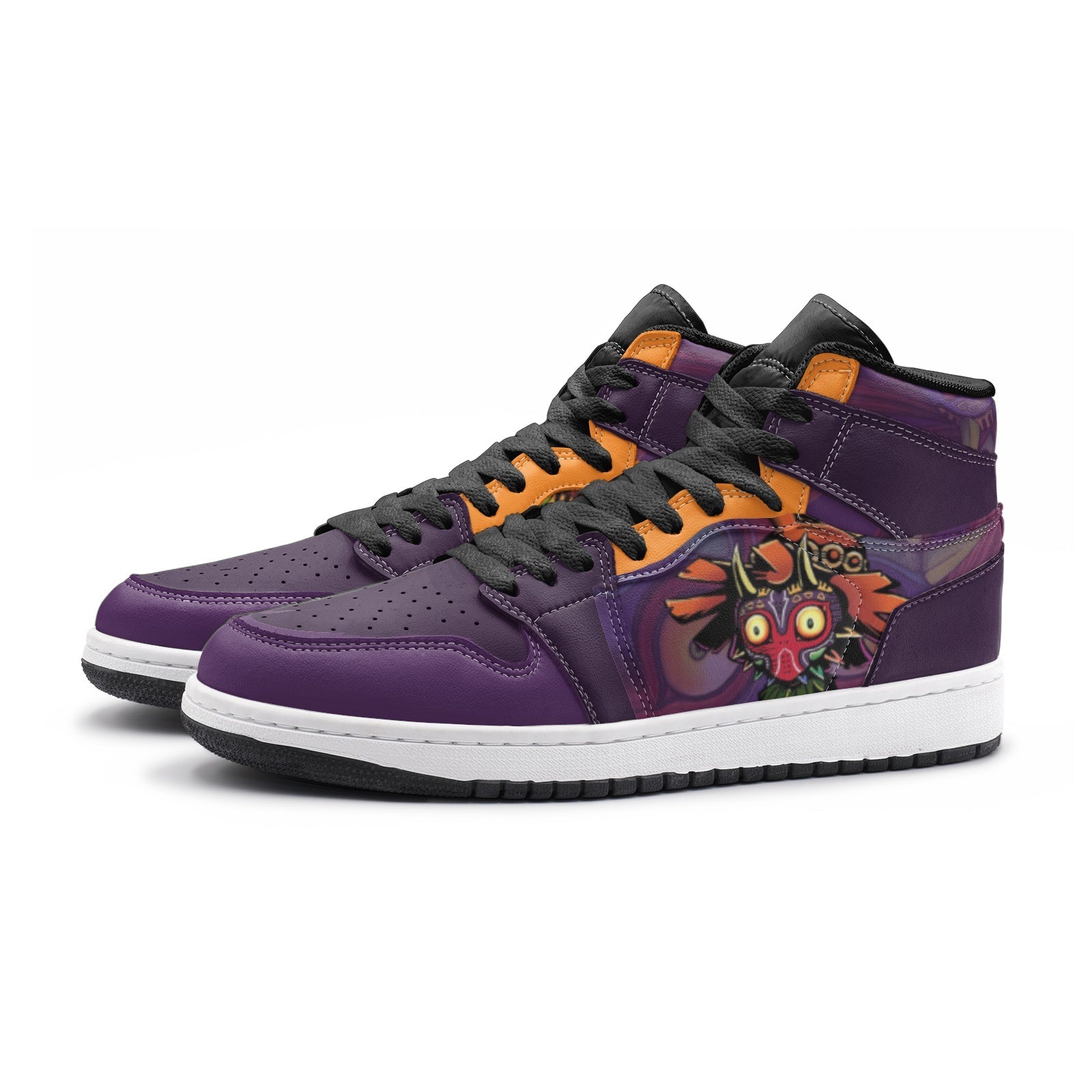 Majora's Mask Zelda Mid 1 Basketball Shoes