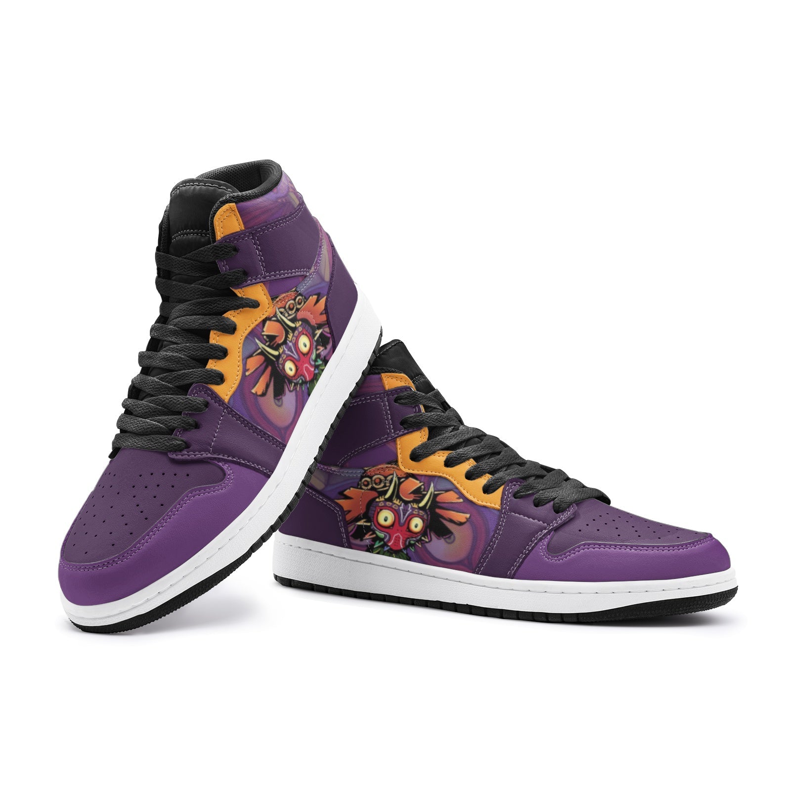 Majora's Mask Zelda Mid 1 Basketball Shoes