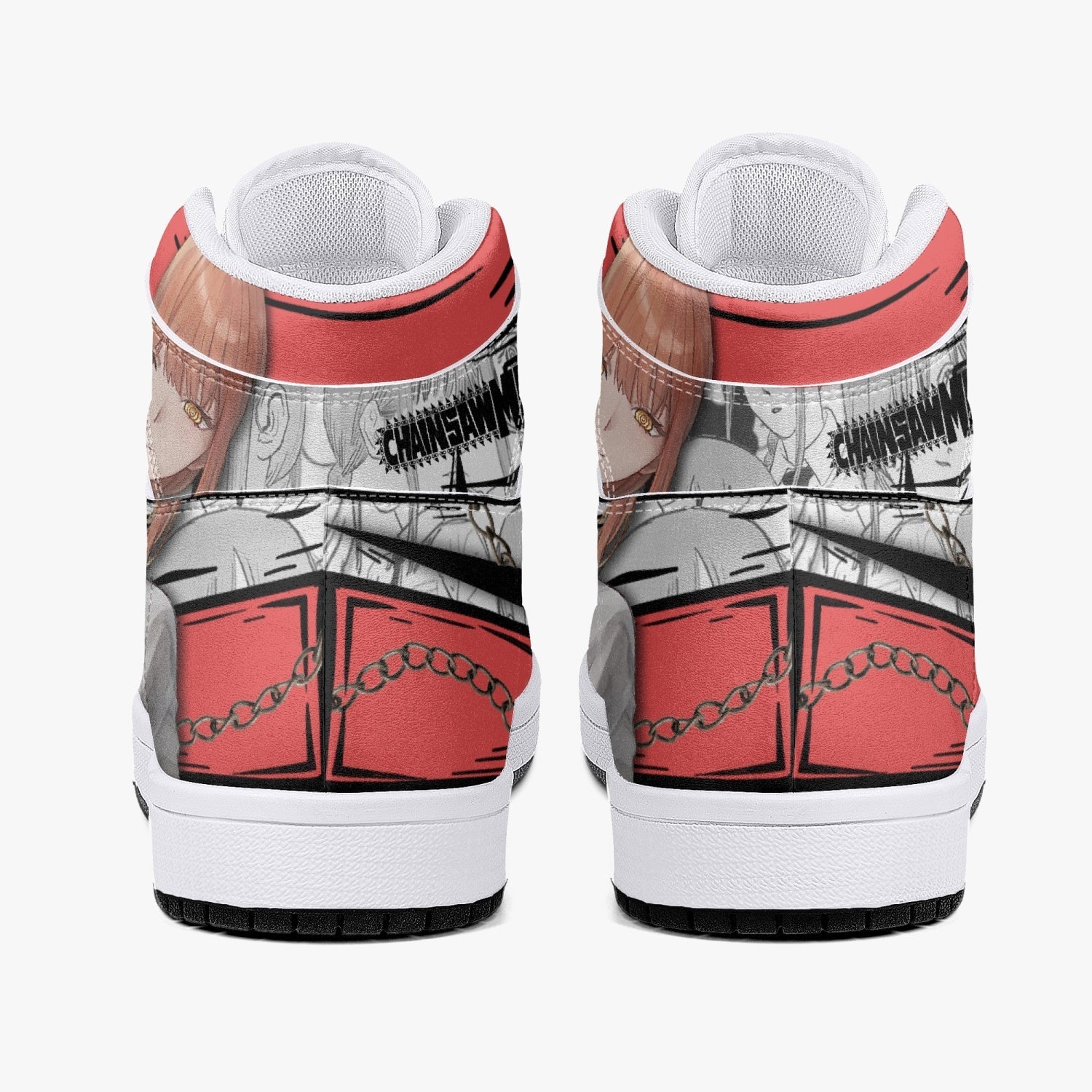 Makima Chainsaw Man Mid 1 Basketball Shoes