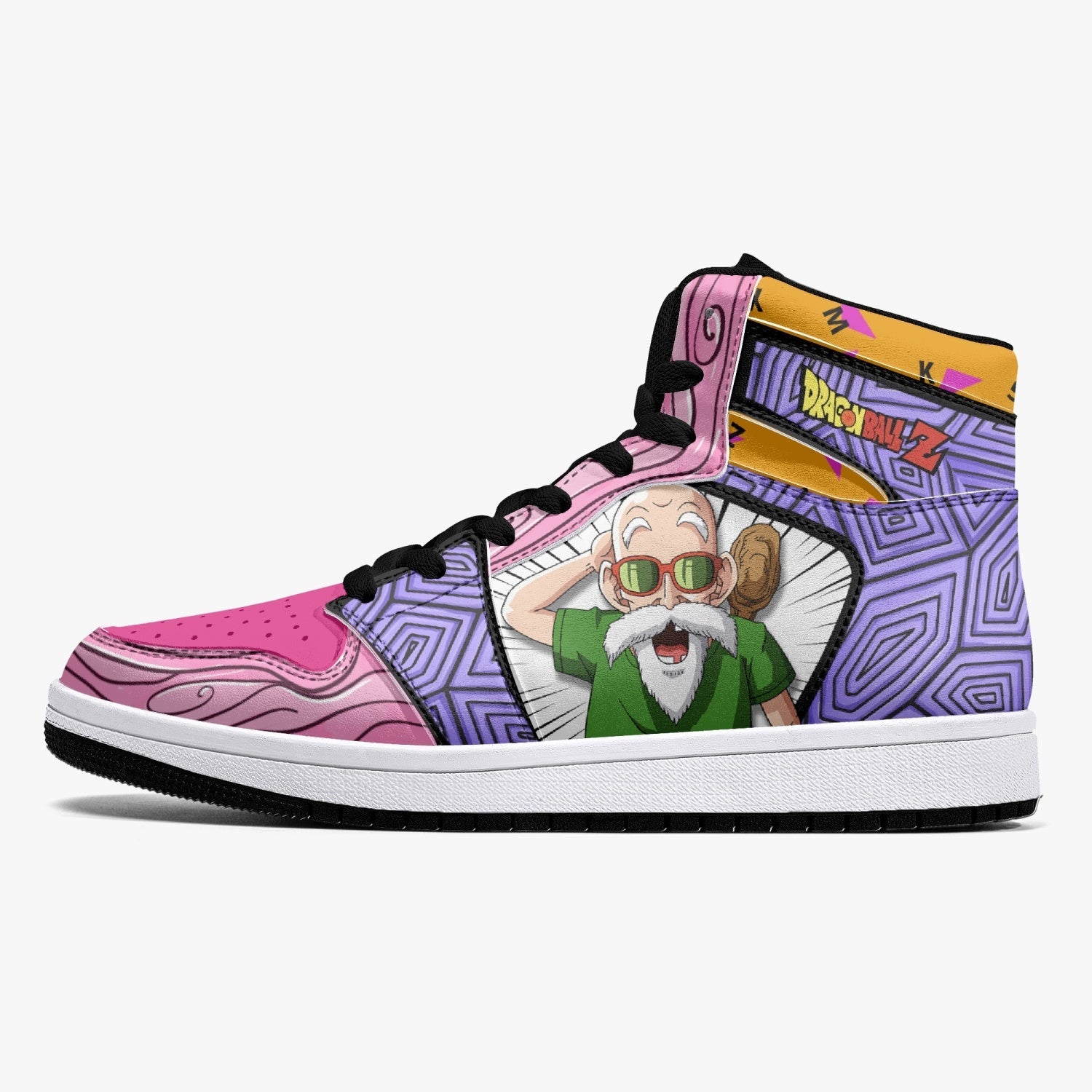 Master Roshi Dragon Ball Z Mid 1 Basketball Shoes