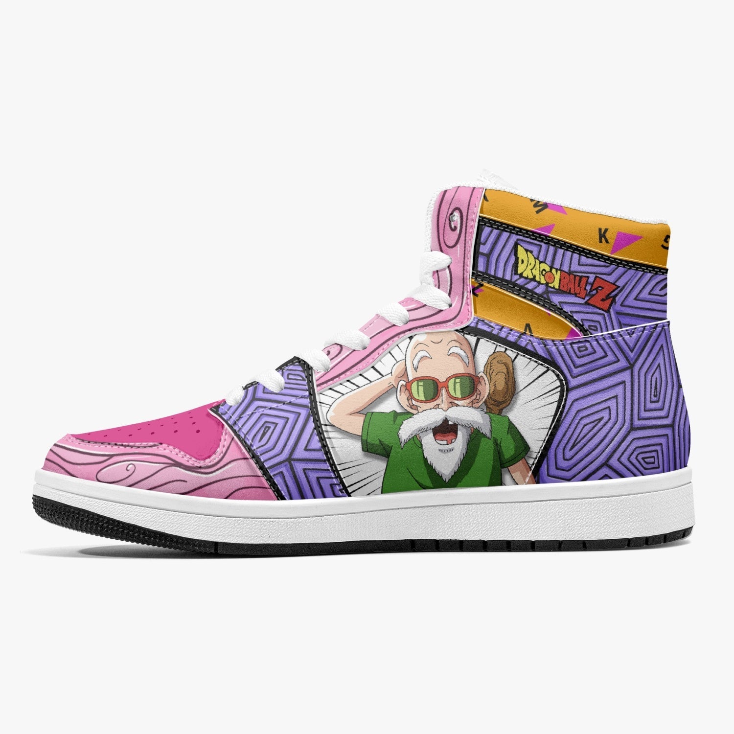 Master Roshi Dragon Ball Z Mid 1 Basketball Shoes