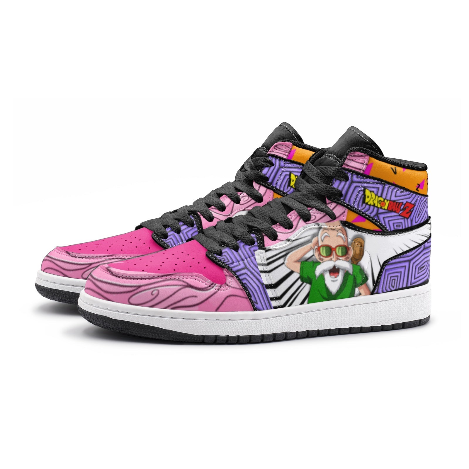 Master Roshi Dragon Ball Z Mid 1 Basketball Shoes v2