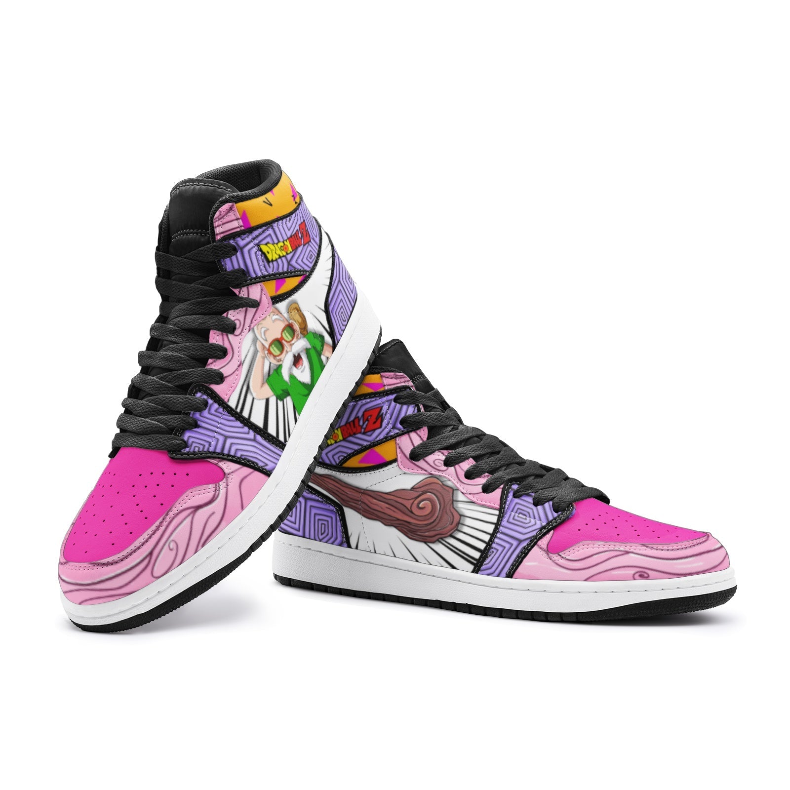 Master Roshi Dragon Ball Z Mid 1 Basketball Shoes v2