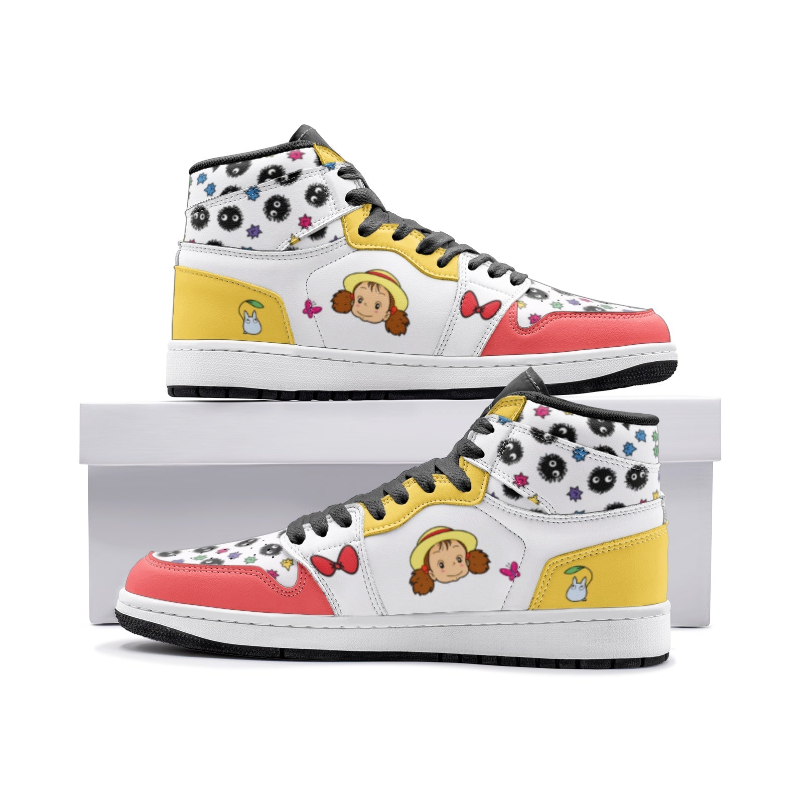 Mei Kusakabe My Neighbor Totoro Mid 1 Basketball Shoes