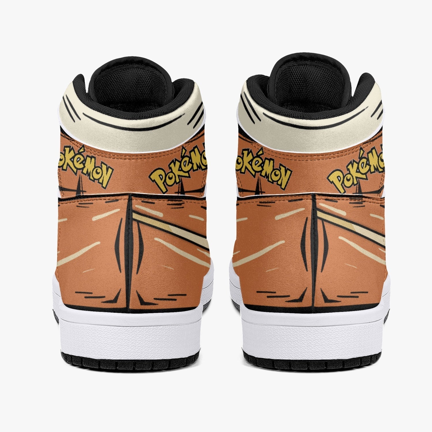 Meowth Pokemon Mid 1 Basketball Shoes