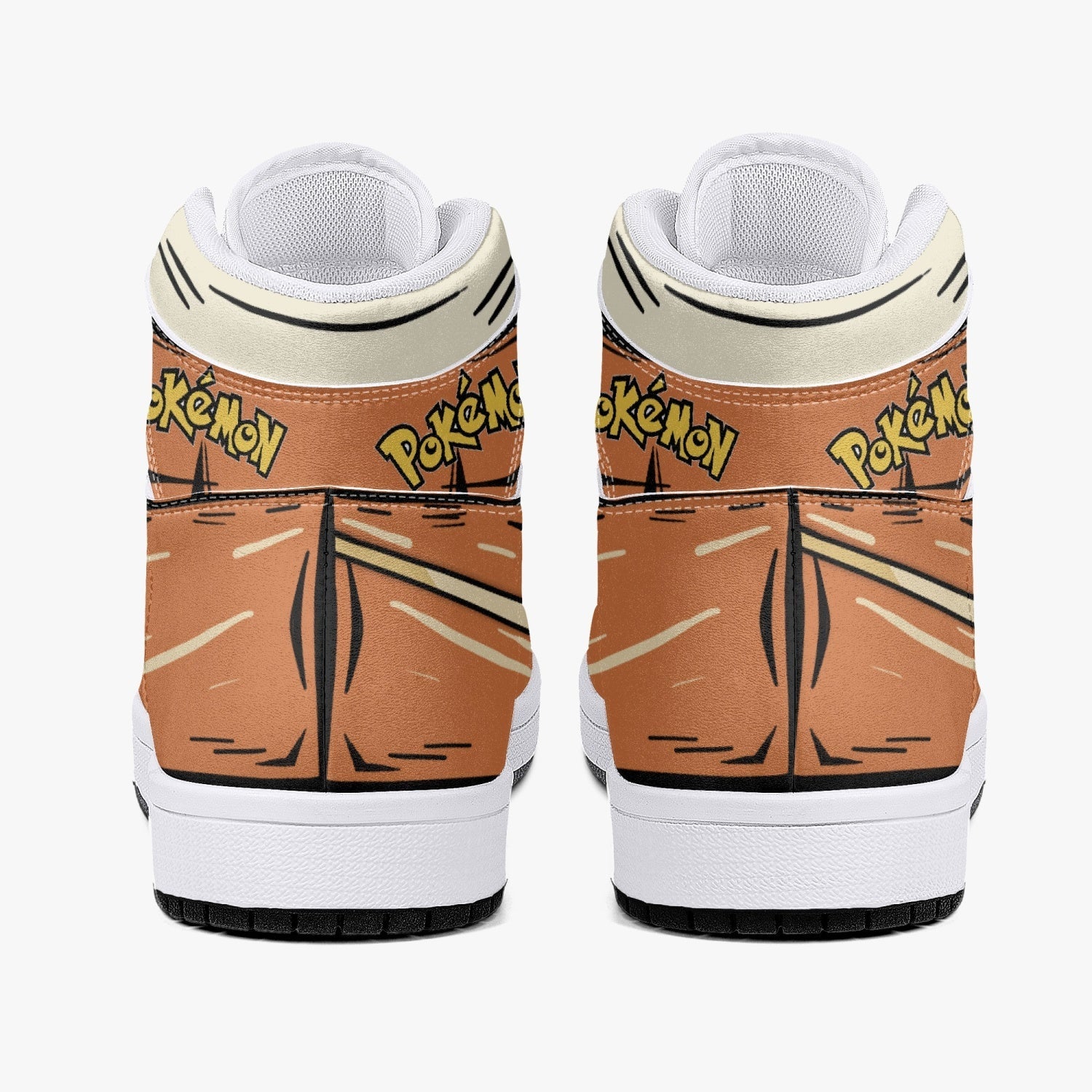 Meowth Pokemon Mid 1 Basketball Shoes