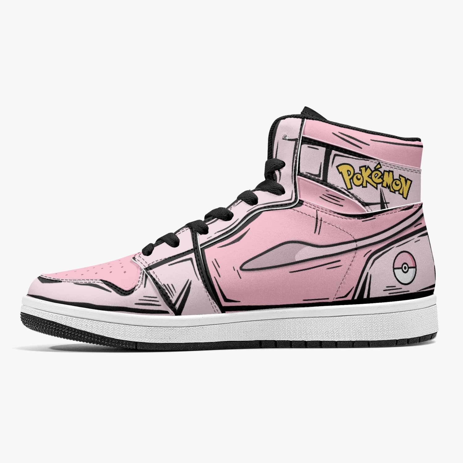 Mew Pokemon Mid 1 Basketball Shoes