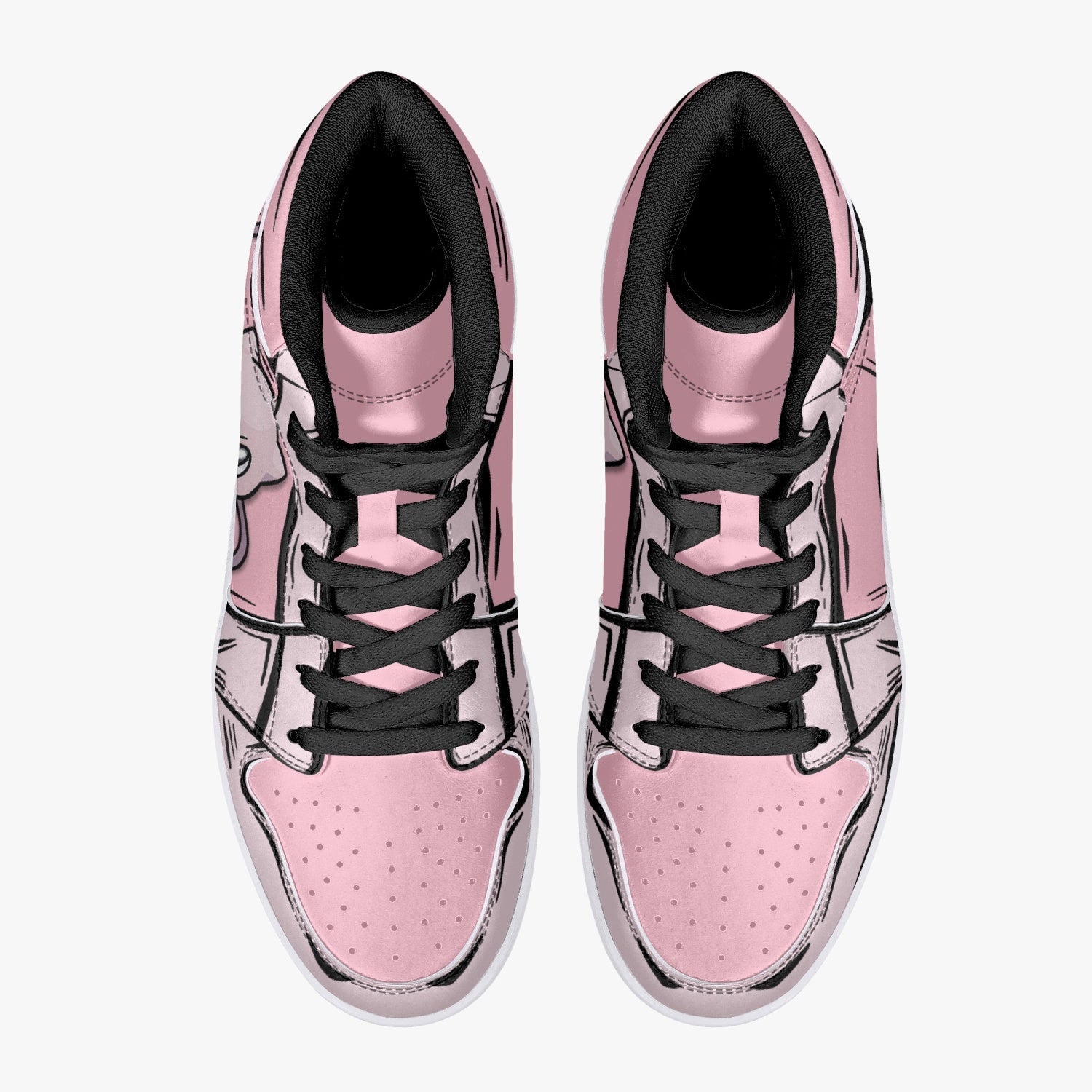 Mew Pokemon Mid 1 Basketball Shoes