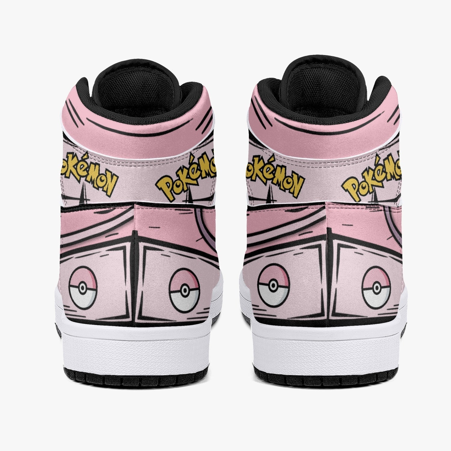 Mew Pokemon Mid 1 Basketball Shoes