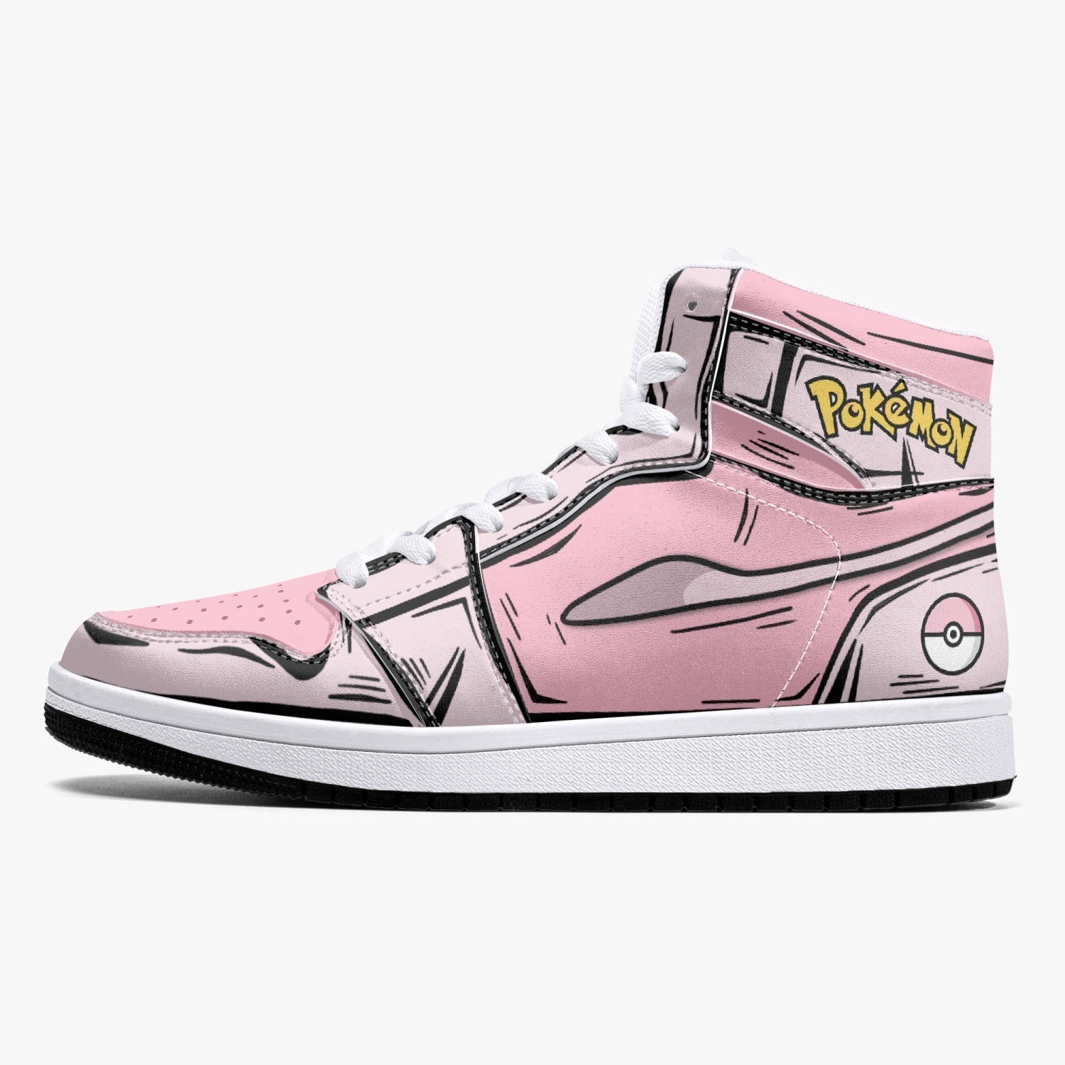 Mew Pokemon Mid 1 Basketball Shoes