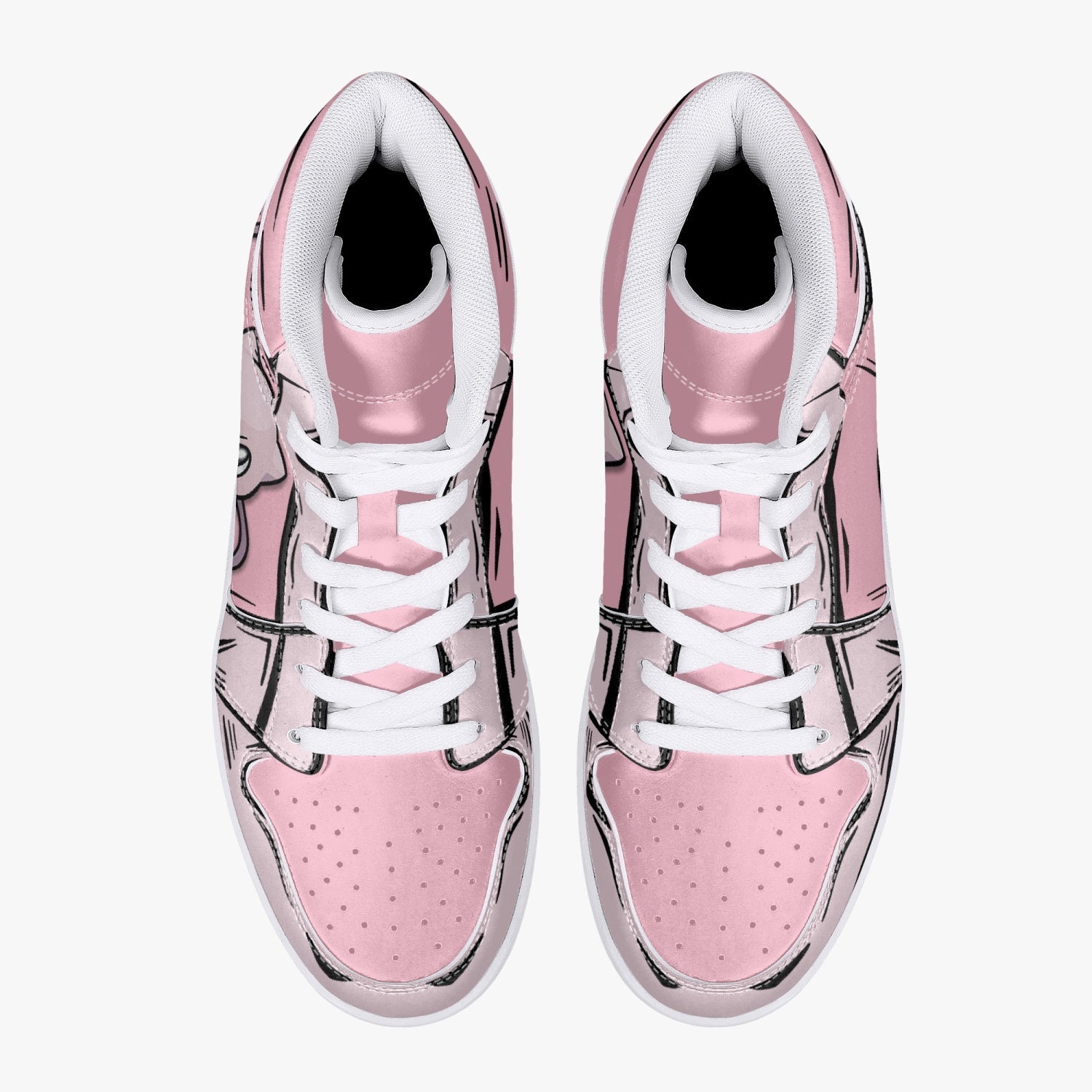 Mew Pokemon Mid 1 Basketball Shoes