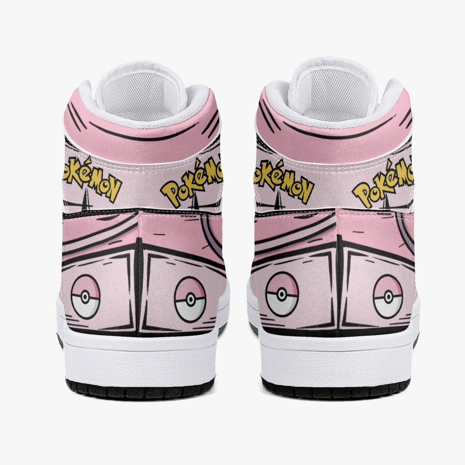 Mew Pokemon Mid 1 Basketball Shoes