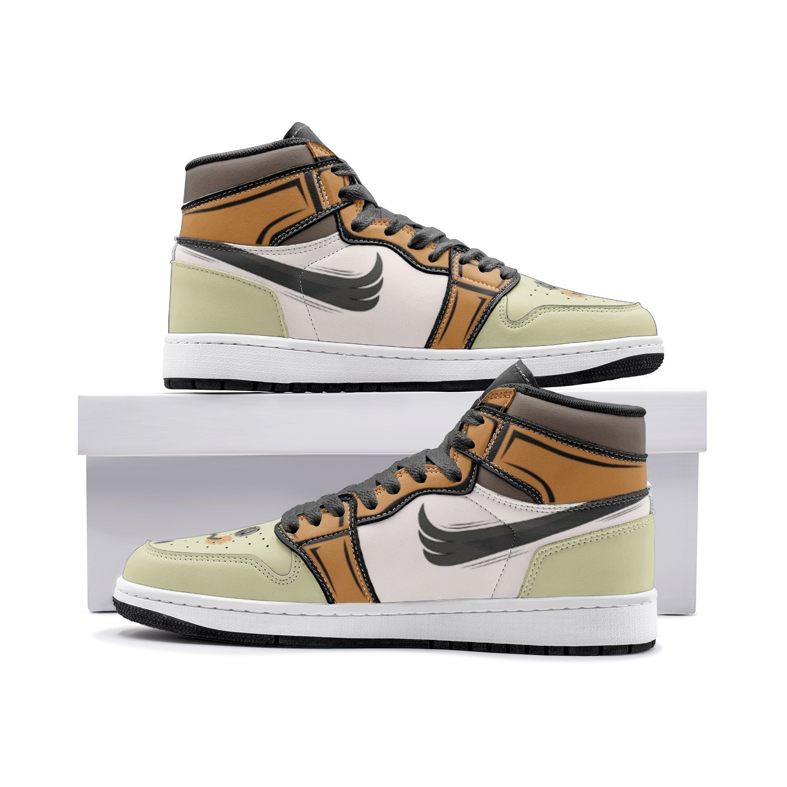 Mimikyu Pokemon V2 Mid 1 Basketball Shoes