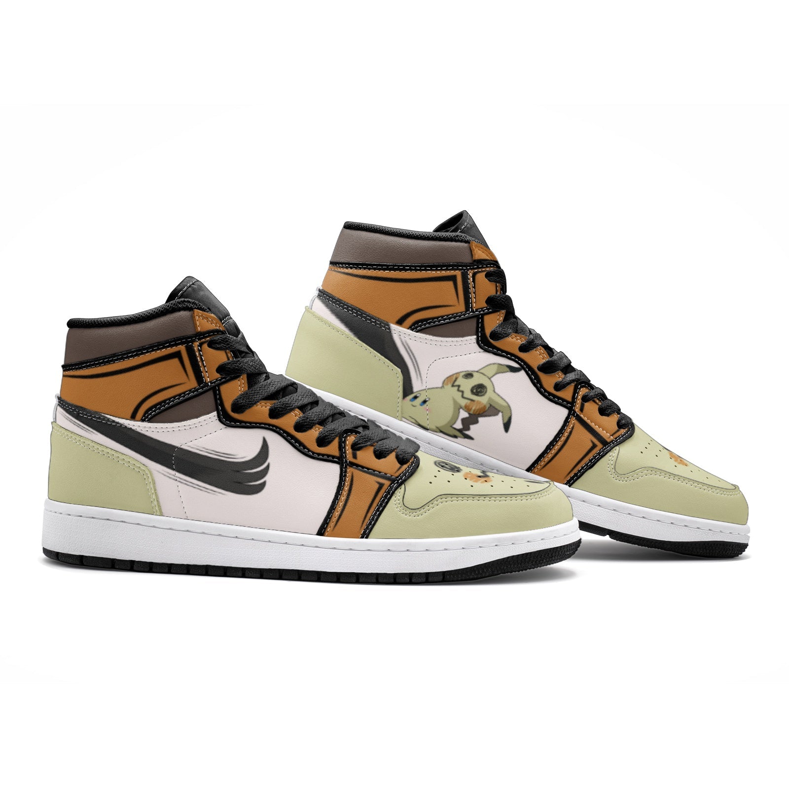 Mimikyu Pokemon V2 Mid 1 Basketball Shoes