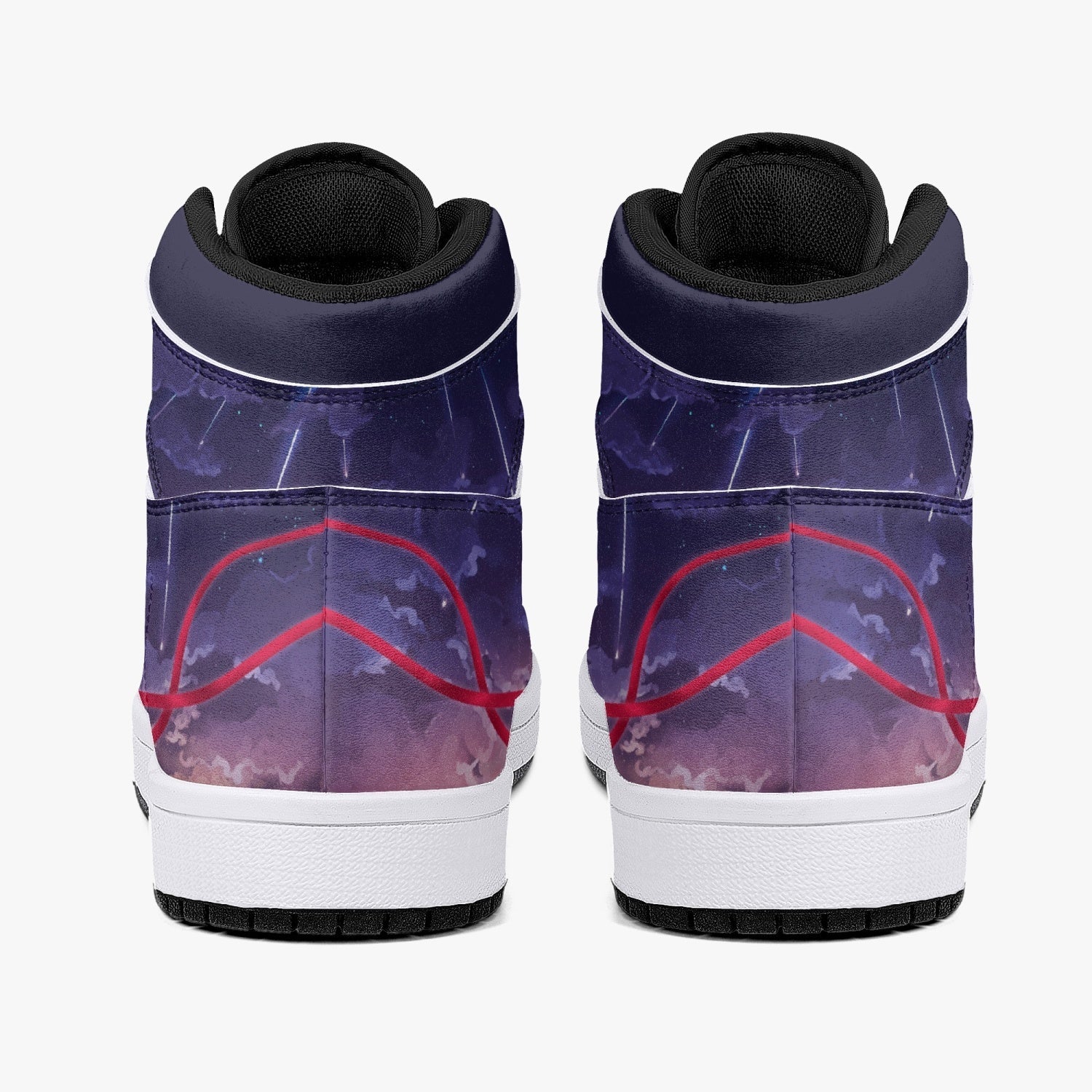 Mitsuha Miyamizu and Taki Tachibana Your Name Mid 1 Basketball Shoes