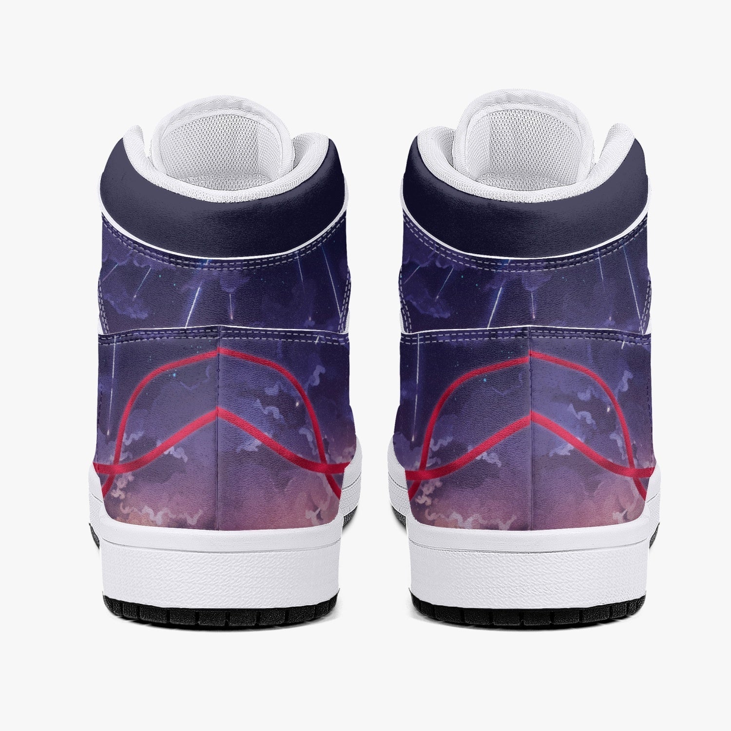 Mitsuha Miyamizu and Taki Tachibana Your Name Mid 1 Basketball Shoes