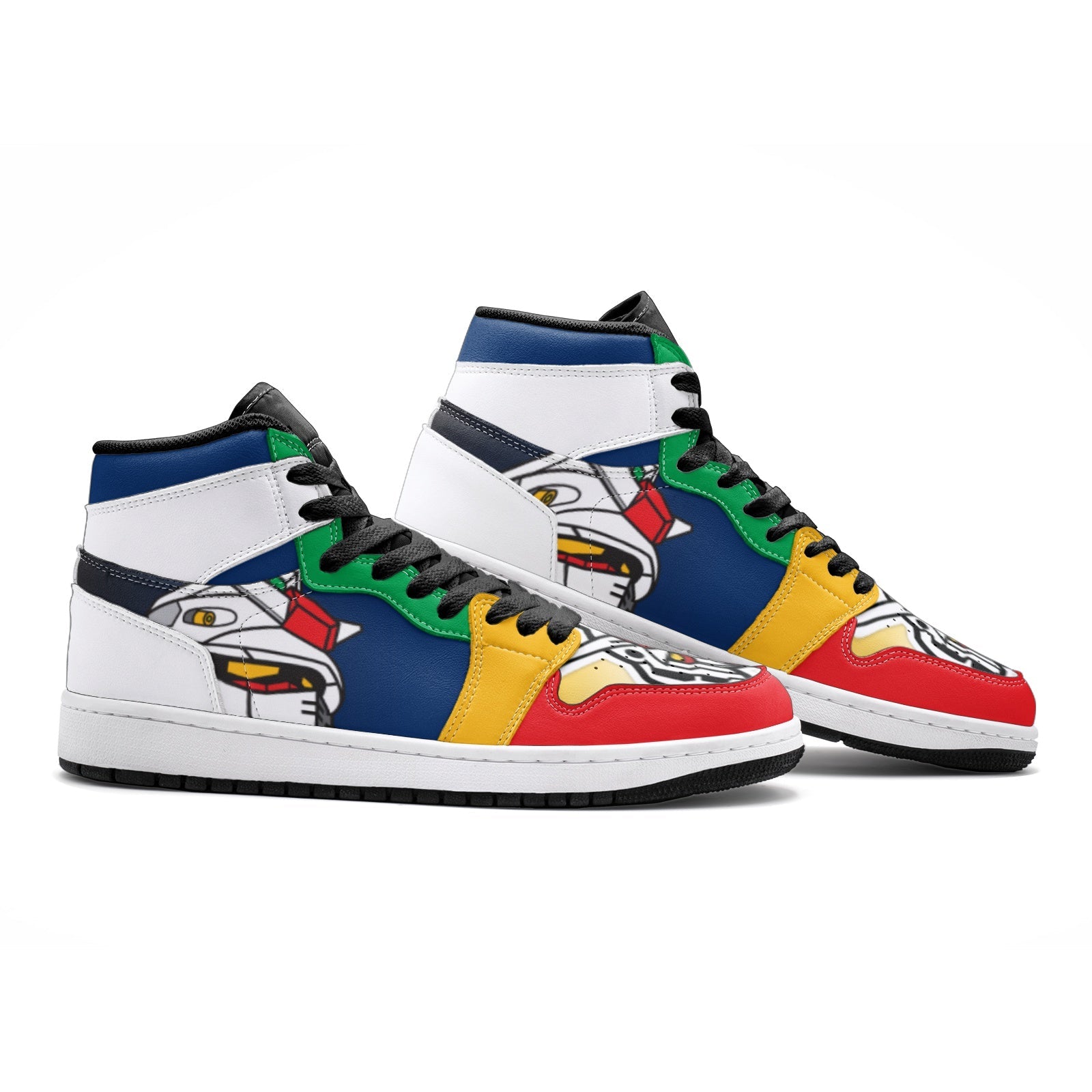 Mobile Zeta Gundam Mid 1 Basketball Shoes