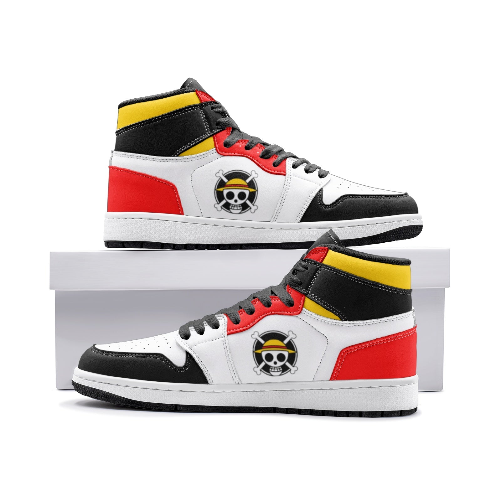 Monkey D. Luffy One Piece Mid 1 Basketball Shoes